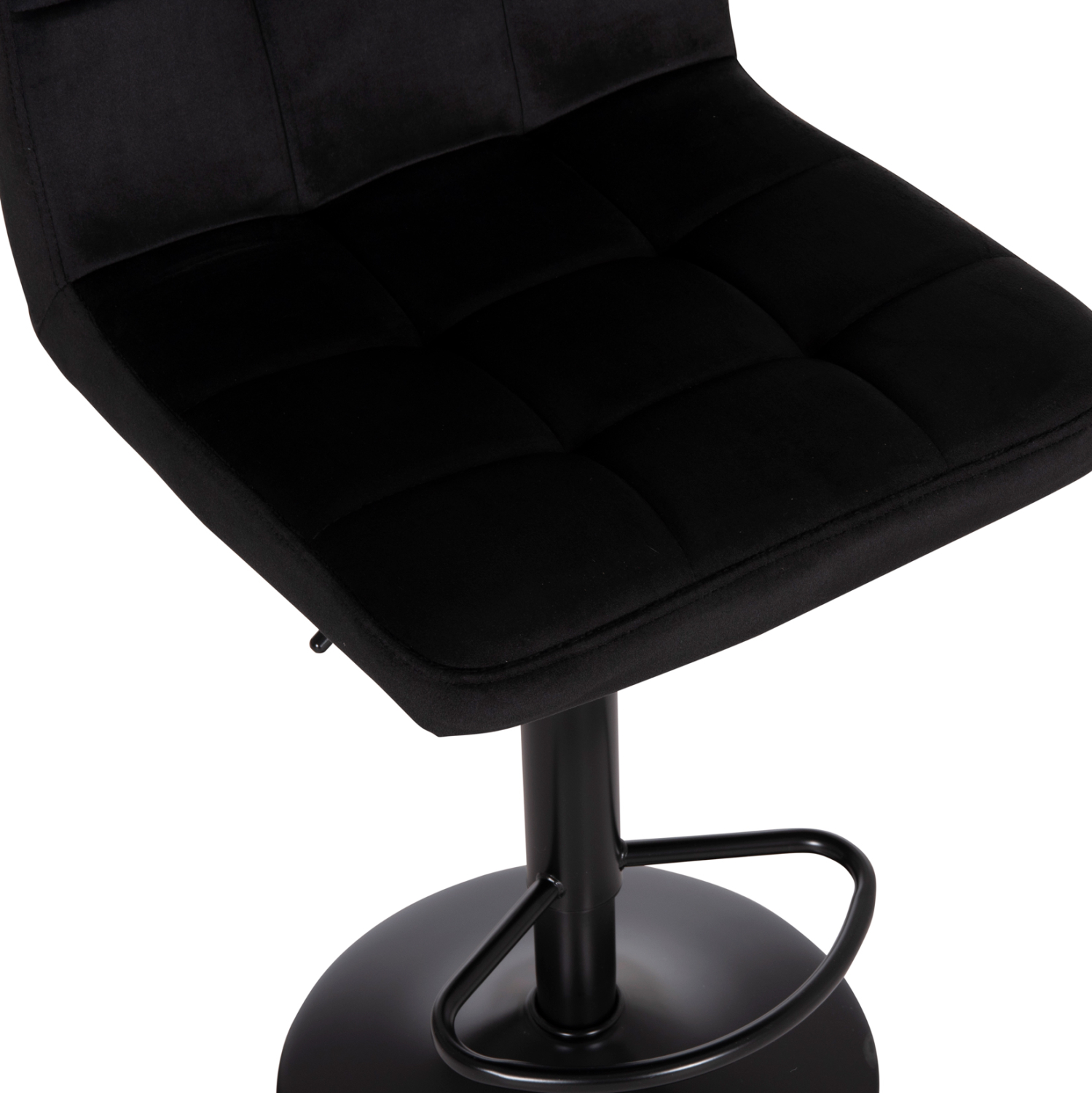 ΣΚΑΜΠΟ ΜΠΑΡ ΠΕΡΙΣΤΡΕΦ. DIANA HM202.44 ΜΑΥΡΟ ΒΕΛΟΥΔΟ--ΜΕΤΑΛΛΟ ΜΑΥΡΟ ΜΑΤ 44x52x109Υεκ