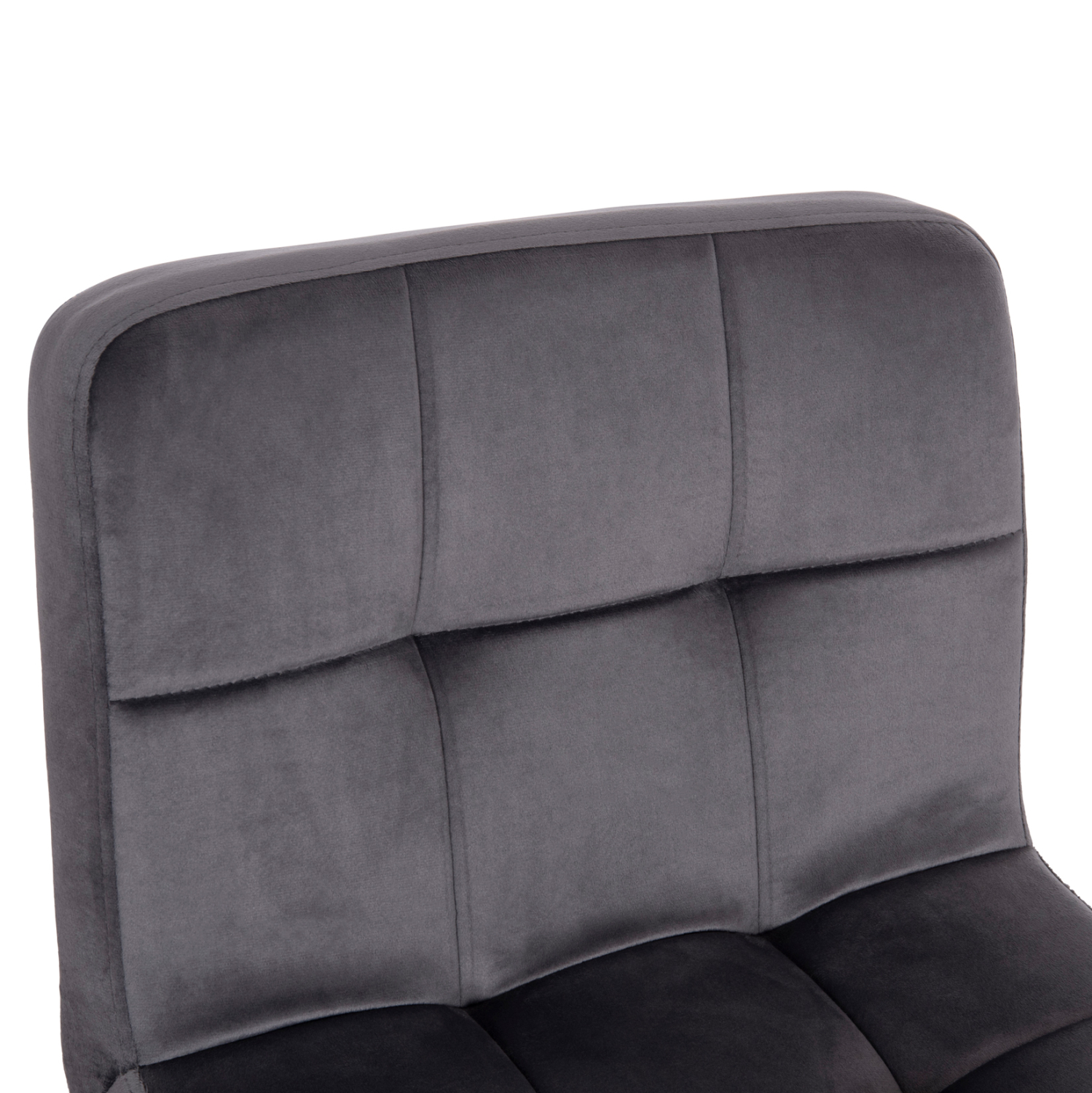 ΣΚΑΜΠΟ ΜΠΑΡ ΠΕΡΙΣΤΡΕΦΟΜΕΝΟ DIANA HM202.41 ΓΚΡΙ ΒΕΛΟΥΔΟ--ΜΕΤΑΛΛΟ ΜΑΥΡΟ ΜΑΤ 44x52x109Υεκ