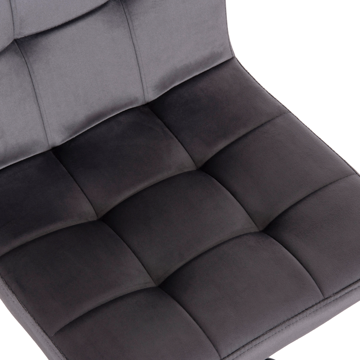 ΣΚΑΜΠΟ ΜΠΑΡ ΠΕΡΙΣΤΡΕΦΟΜΕΝΟ DIANA HM202.41 ΓΚΡΙ ΒΕΛΟΥΔΟ--ΜΕΤΑΛΛΟ ΜΑΥΡΟ ΜΑΤ 44x52x109Υεκ