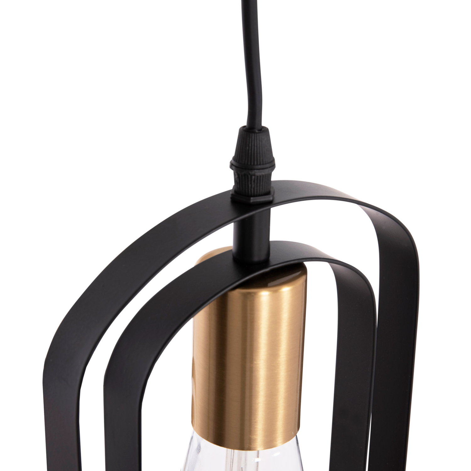 ΦΩΤΙΣΤΙΚΟ ΟΡΟΦΗΣ ΚΡΕΜΑΣΤΟ BIUT HM7528.11 ΜΑΥΡΟ ΜΕΤΑΛΛΟ-ΧΡΥΣΟ ΝΤΟΥΙ Φ23x139Υεκ.