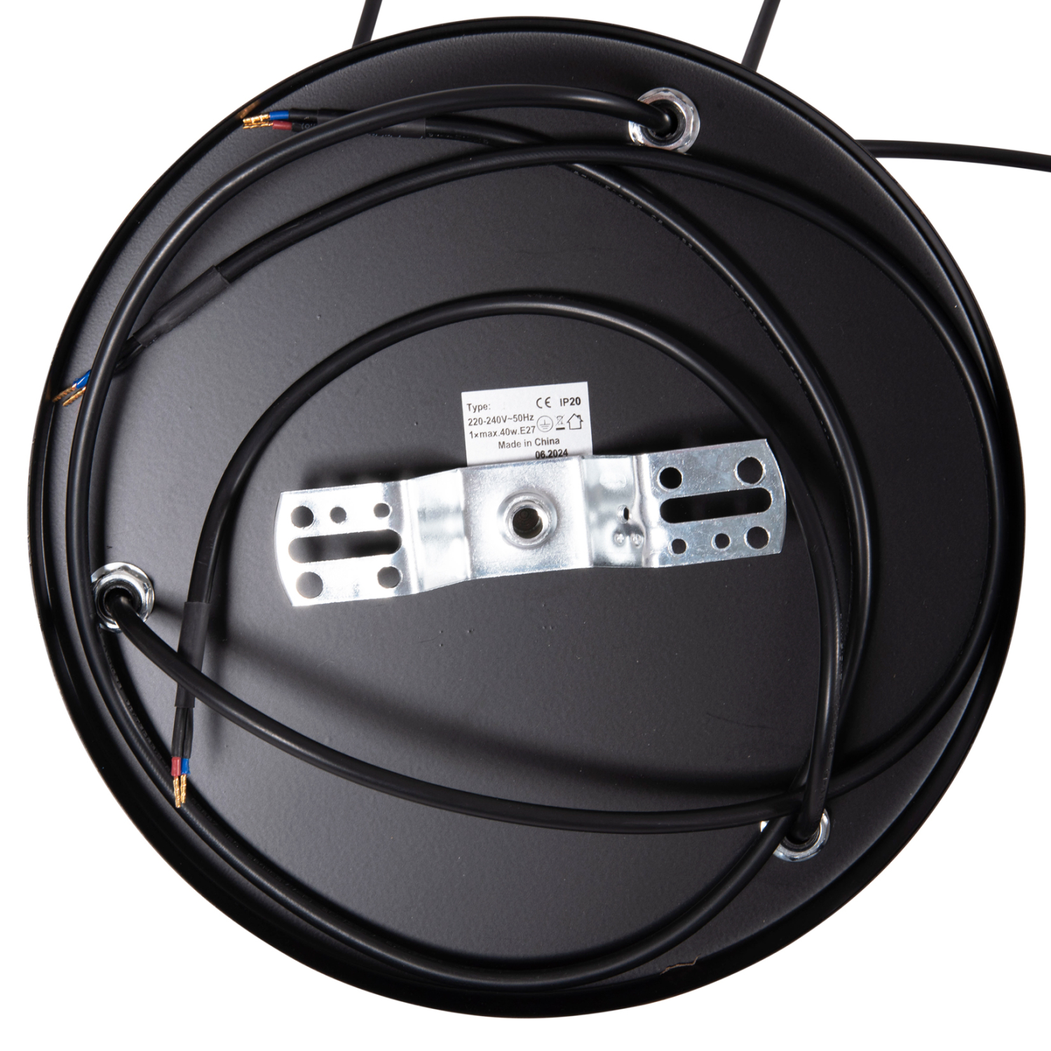 ΦΩΤΙΣΤΙΚΟ ΟΡΟΦΗΣ ΚΡΕΜΑΣΤΟ BIUT HM7528.11 ΜΑΥΡΟ ΜΕΤΑΛΛΟ-ΧΡΥΣΟ ΝΤΟΥΙ Φ23x139Υεκ.