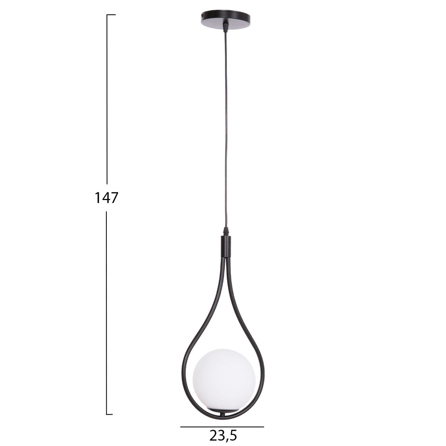 ΦΩΤΙΣΤΙΚΟ ΟΡΟΦΗΣ DROPLET HM7503.11 ΜΕΤΑΛΛΟ ΣΕ ΜΑΥΡΟ-ΛΕΥΚΟΣ ΓΛΟΜΠΟΣ 23,5x12x147Υεκ.