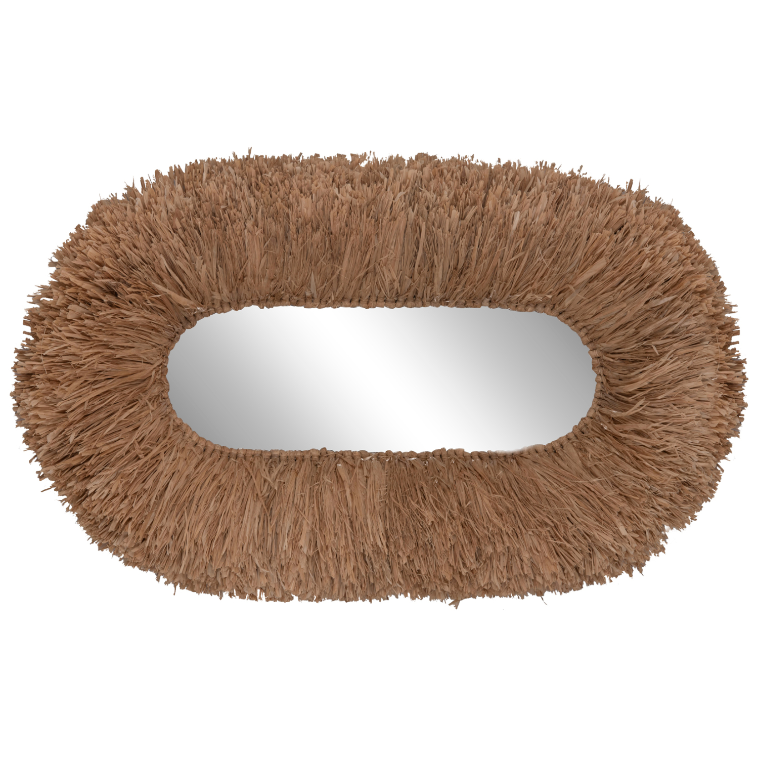 ΚΑΘΡΕΠΤΗΣ ΤΟΙΧΟΥ ΟΒΑΛ HM4711 ΠΛΑΙΣΙΟ ΙΝΕΣ ΣΙΖΑΛ ΣΕ ΧΡΩΜΑ ΦΥΣΙΚΟ 95x60x15(πάχος)εκ.