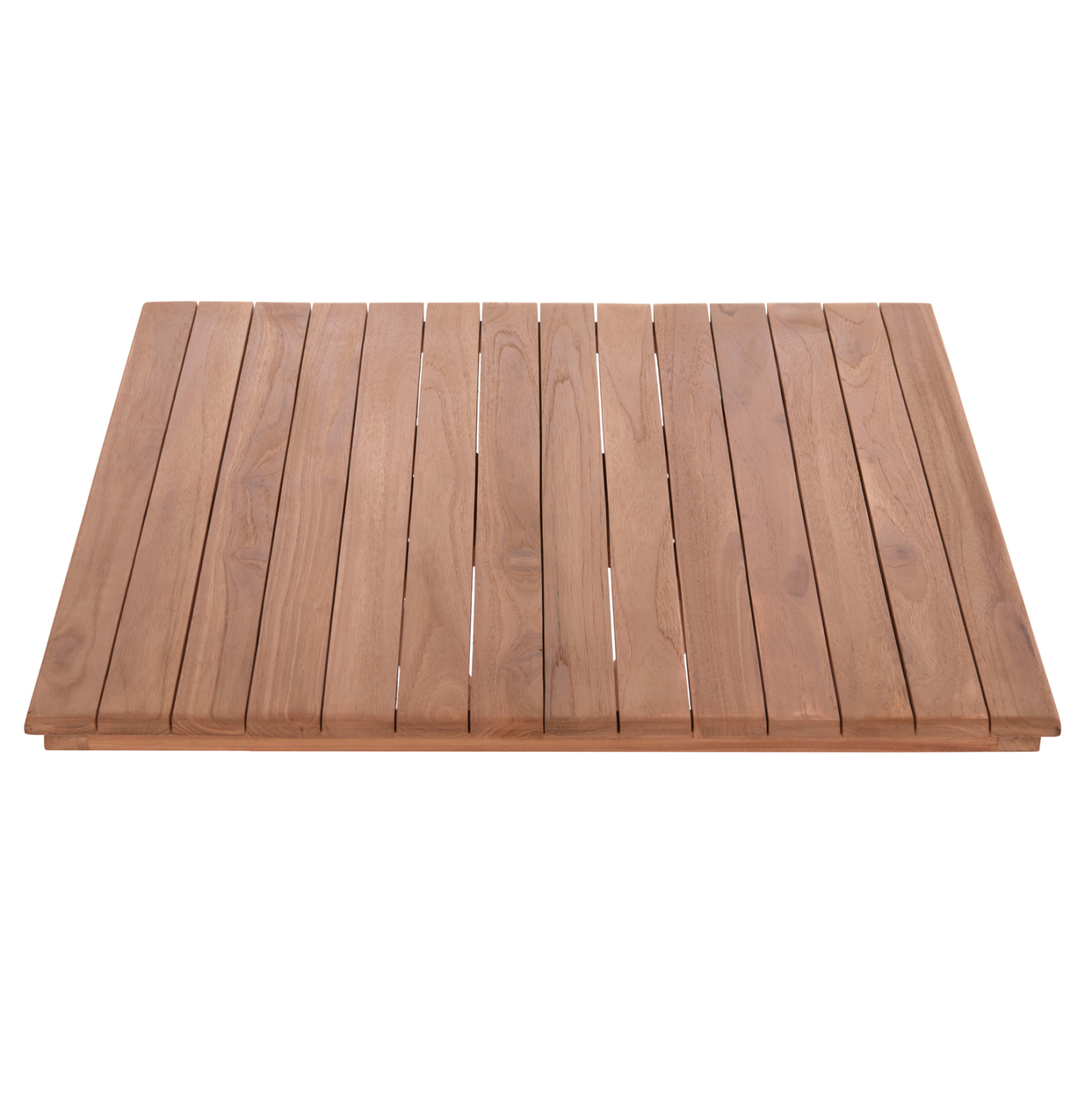 ΕΠΙΦΑΝΕΙΑ ΤΡΑΠΕΖΙΟΥ ΤΕΤΡΑΓΩΝΗ HM18136 ΞΥΛΟ TEAK--ΦΥΣΙΚΟ 70x70x4(πάχος)εκ.