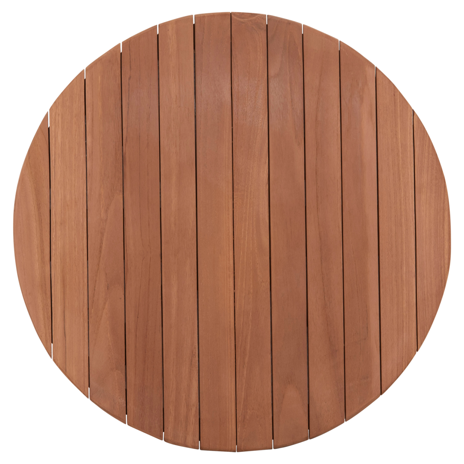 ΕΠΙΦΑΝΕΙΑ ΤΡΑΠΕΖΙΟΥ ΣΤΡΟΓΓΥΛΗ HM18132 ΞΥΛΟ TEAK--ΦΥΣΙΚΟ Φ60x4(πάχος)εκ.