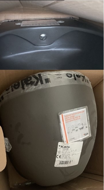 ΚΡΕΜΑΣΤΗ ΛΕΚΑΝΗ ZERO ΜΕ ΜΠΙΝΤΕ SMARTWASH 52 ANTRACITE