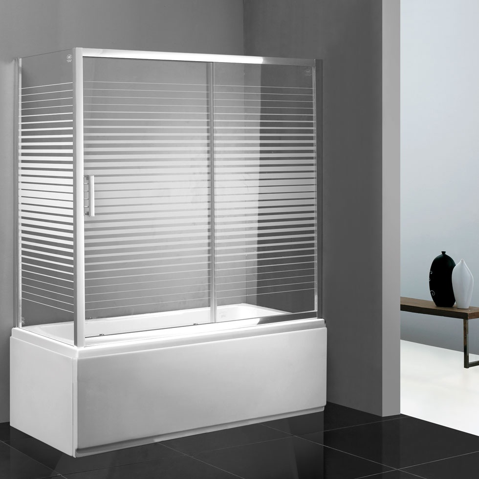 SLIDER BATH PLAZA 140 (137-141εκ) DEVON STRIPES
