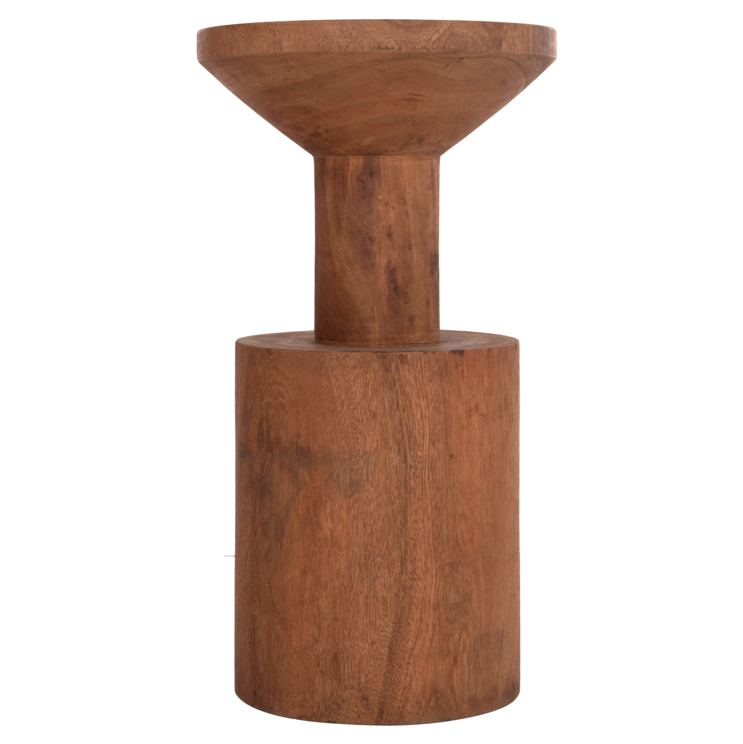 ΤΡΑΠΕΖΙ ΒΟΗΘΗΤΙΚΟ BERMAL HM9889.11 ΜΑΣΙΦ ΞΥΛΟ SUAR ΣΕ ΦΥΣΙΚΟ Φ35x65Υεκ.