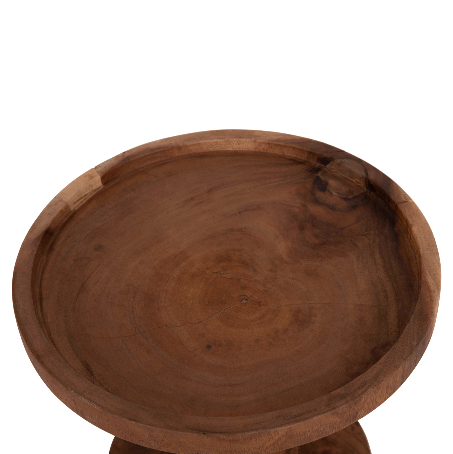 ΤΡΑΠΕΖΙ ΒΟΗΘΗΤΙΚΟ BERMAL HM9889.11 ΜΑΣΙΦ ΞΥΛΟ SUAR ΣΕ ΦΥΣΙΚΟ Φ35x65Υεκ.