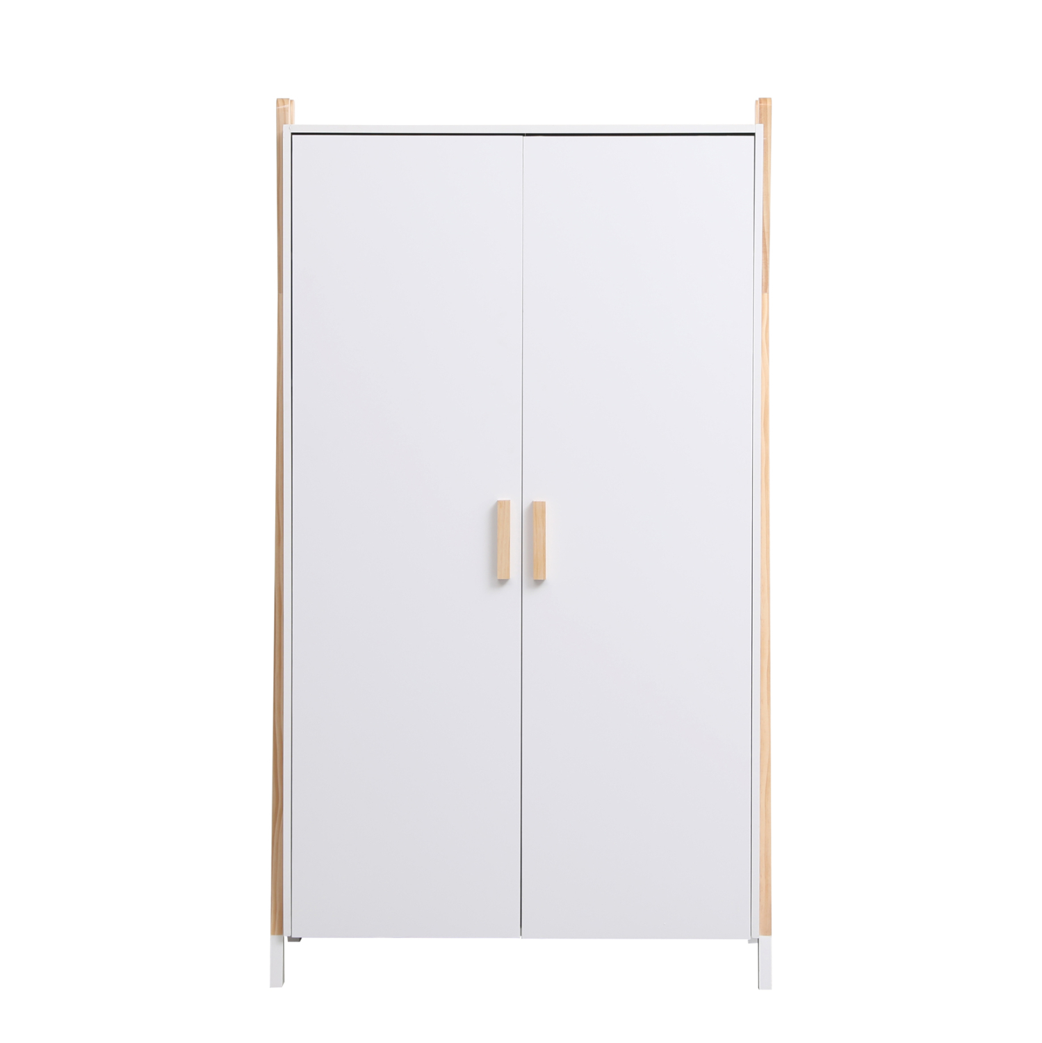 ΝΤΟΥΛΑΠΑ ΠΑΙΔΙΚH PASCHAL HM2494.03 ΛΕΥΚΗ ΜΕΛΑΜΙΝΗ-ΠΟΔΙΑ ΞΥΛΟ ΠΕΥΚΟΥ 96x44x170Υεκ.