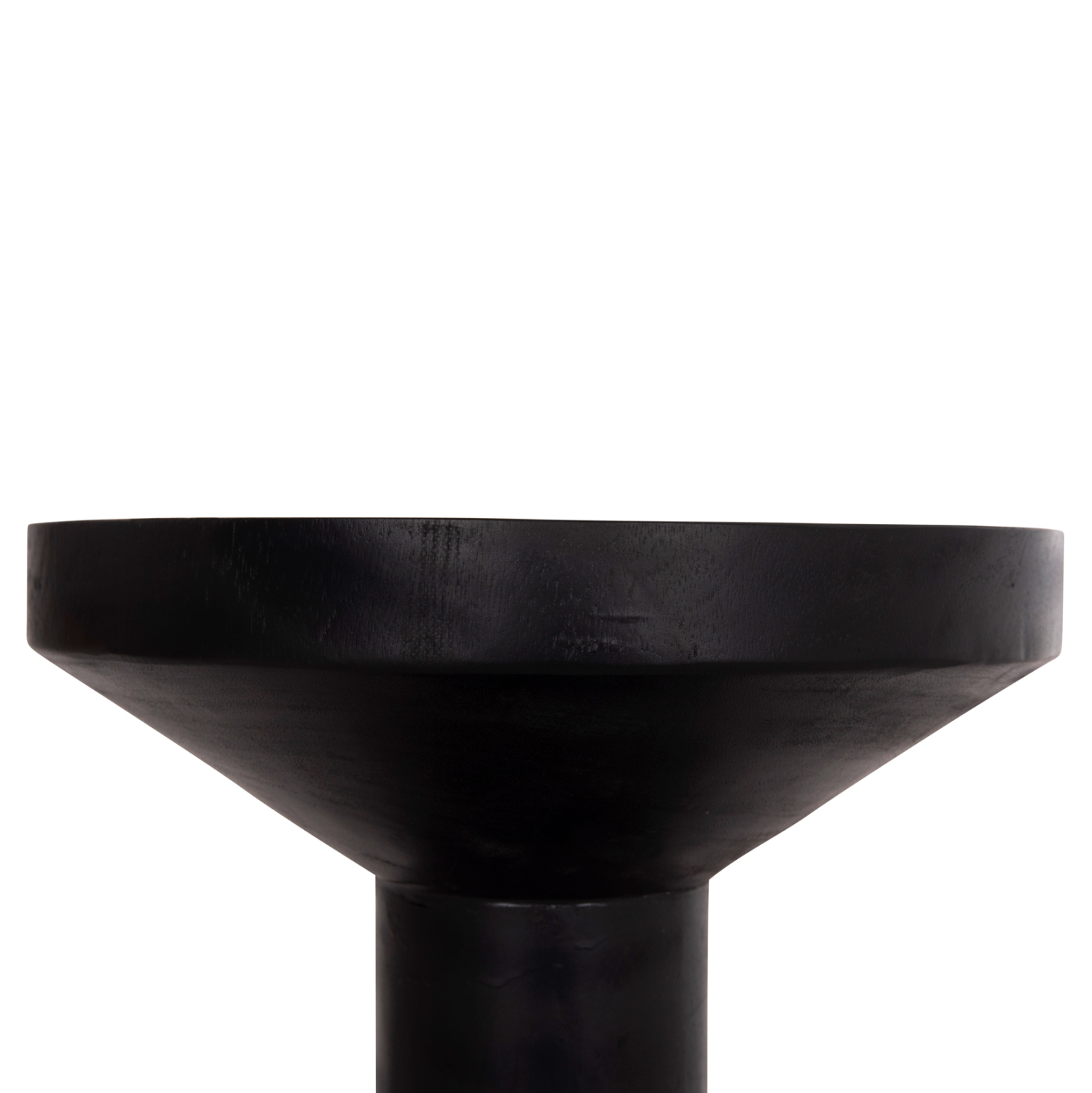 ΤΡΑΠΕΖΙ ΒΟΗΘΗΤΙΚΟ BERMAL HM9889.12 ΜΑΣΙΦ ΞΥΛΟ SUAR ΣΕ ΜΑΥΡΟ Φ35x65Υεκ.