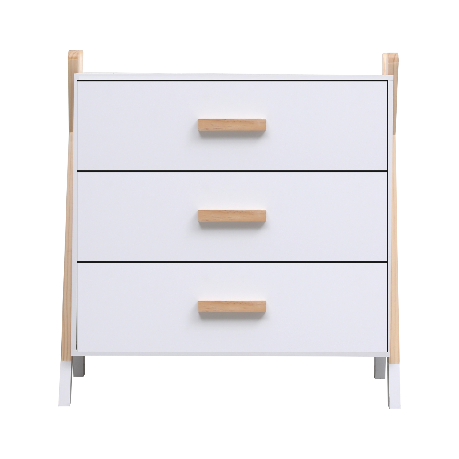 ΣΥΡΤΑΡΙΕΡΑ ΠΑΙΔΙΚH PASCHAL HM2493.03 ΜΕΛΑΜΙΝΗ-ΞΥΛΟ ΠΕΥΚΟΥ 76x40x80.5Υεκ