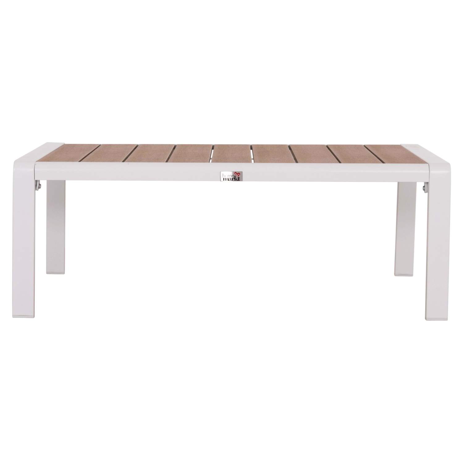 ΤΡΑΠΕΖΑΚΙ ΞΑΠΛΩΣΤΡΑΣ BENTRY HM6276.01 ΑΛΟΥΜΙΝΙΟ ΛΕΥΚΟ--POLYWOOD 100x56x35Υεκ.