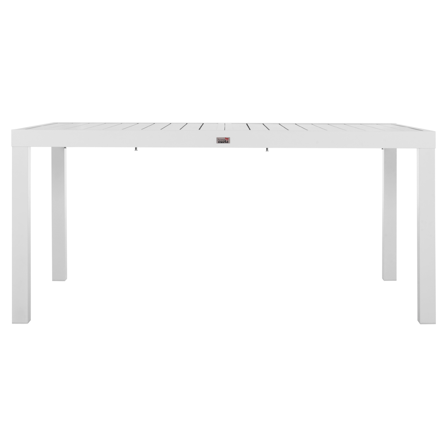 ΤΡΑΠΕΖΙ ΕΠΕΚΤΕΙΝΟΜΕΝΟ KRUM HM6277.01 ΑΛΟΥΜΙΝΙΟ ΛΕΥΚΟ 160-240x90x73Υεκ.