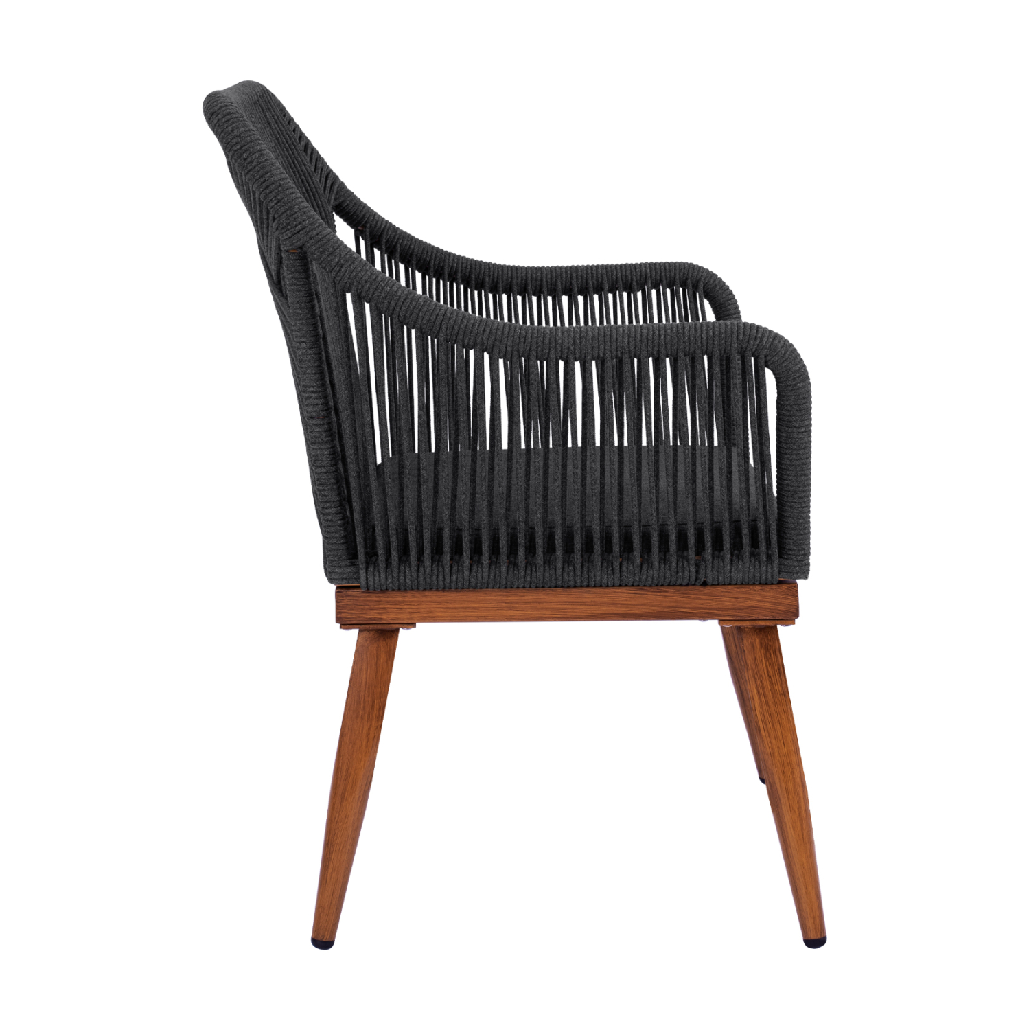 ΠΟΛΥΘΡΟΝΑ ΑΛΟΥΜΙΝΙΟΥ MYRTIA HM5549.11 ΜΕ ΣΧΟΙΝΙ ΓΚΡΙ ΚΑΙ ΚΑΡΥΔΙ ΠΟΔΙΑ 60x64x88Yεκ.