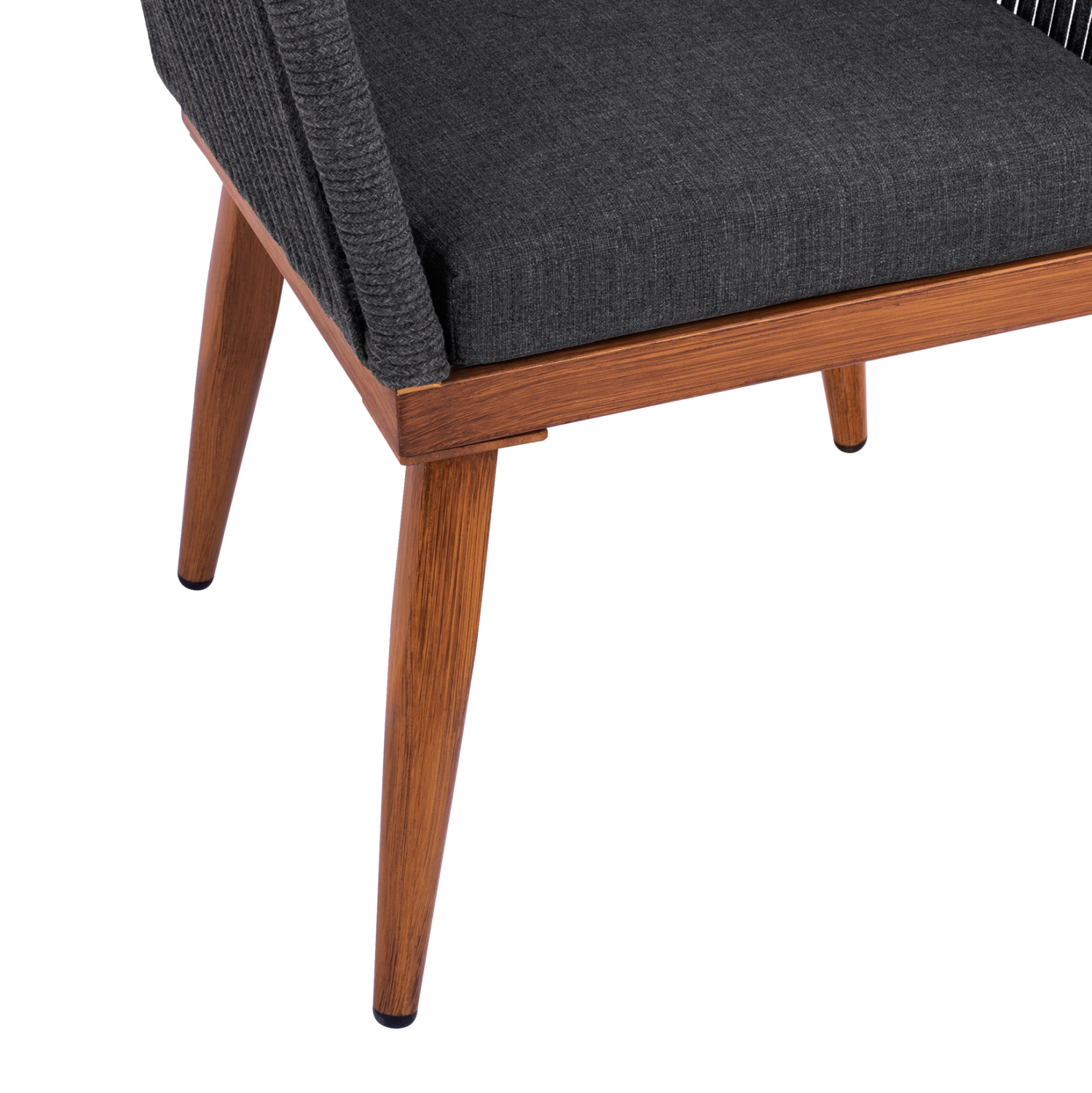 ΠΟΛΥΘΡΟΝΑ ΑΛΟΥΜΙΝΙΟΥ MYRTIA HM5549.11 ΜΕ ΣΧΟΙΝΙ ΓΚΡΙ ΚΑΙ ΚΑΡΥΔΙ ΠΟΔΙΑ 60x64x88Yεκ.