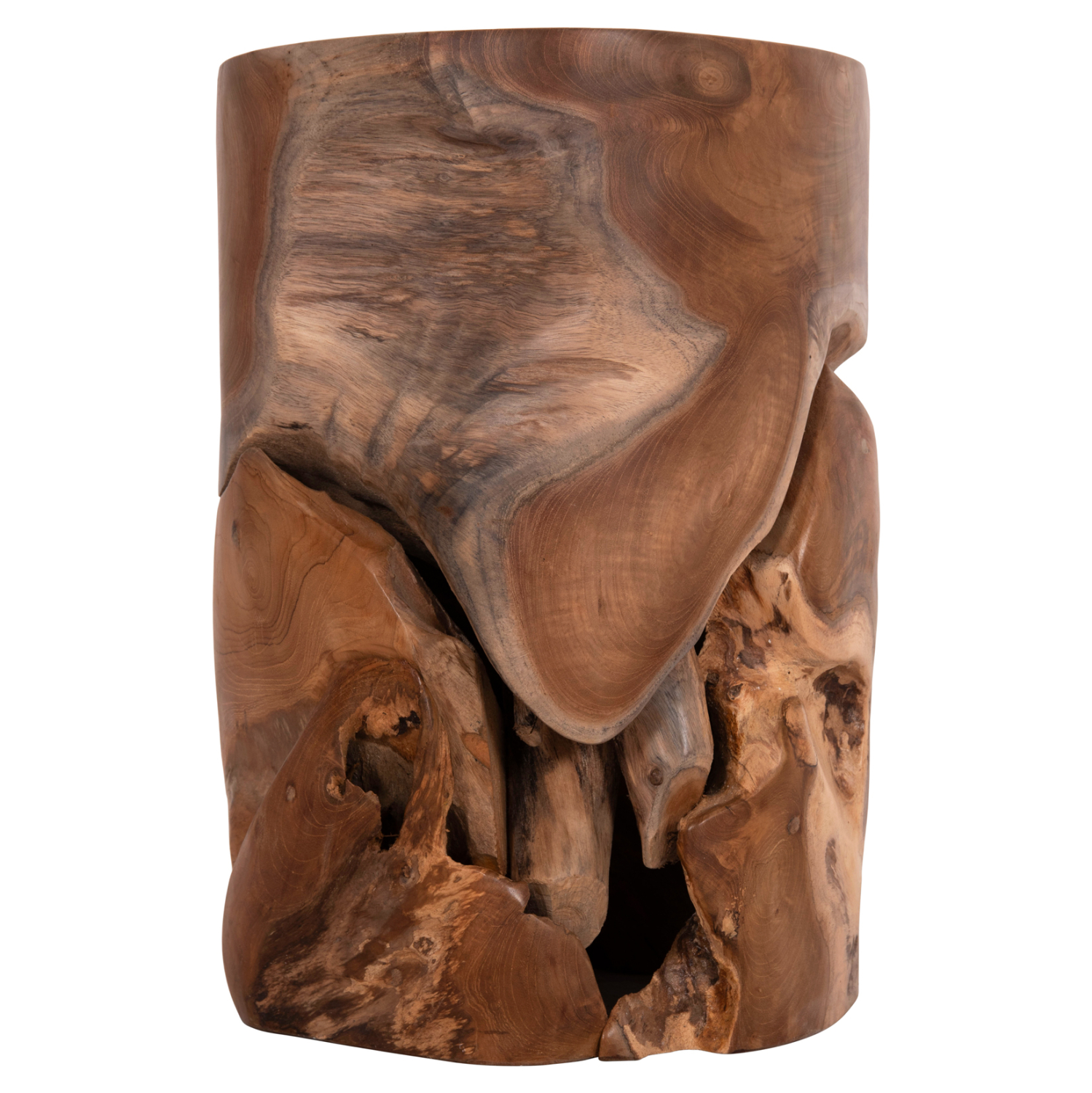 ΒΟΗΘΗΤΙΚΟ ΣΚΑΜΠΟ/ΤΡΑΠΕΖΑΚΙ STOMP HM9350.11 ΞΥΛΟ TEAK-ΦΥΣΙΚΟ Φ30x45Υεκ.