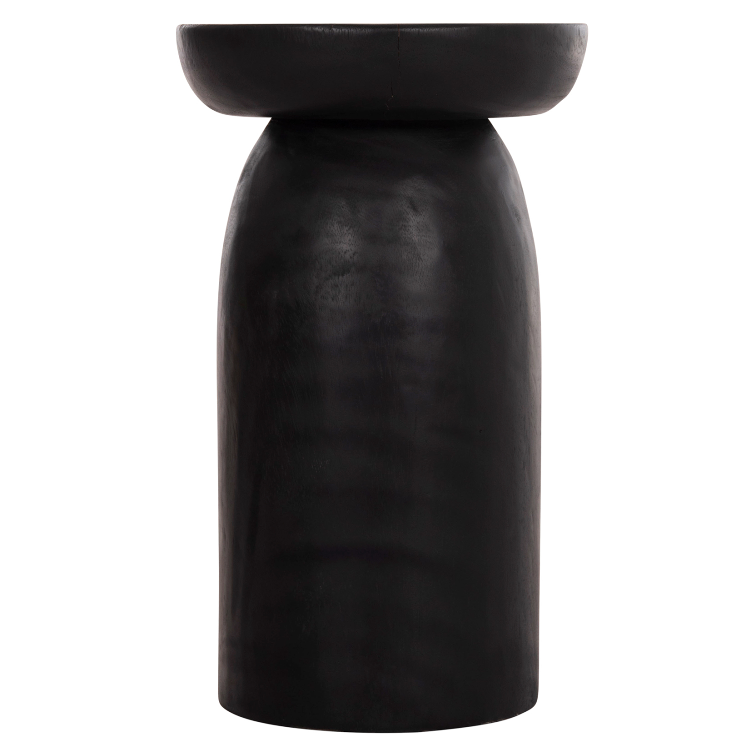 ΤΡΑΠΕΖΙ ΒΟΗΘΗΤΙΚΟ LOKI HM9899.12 ΜΑΣΙΦ ΞΥΛΟ SUAR ΣΕ ΜΑΥΡΟ Φ30x50Υεκ.