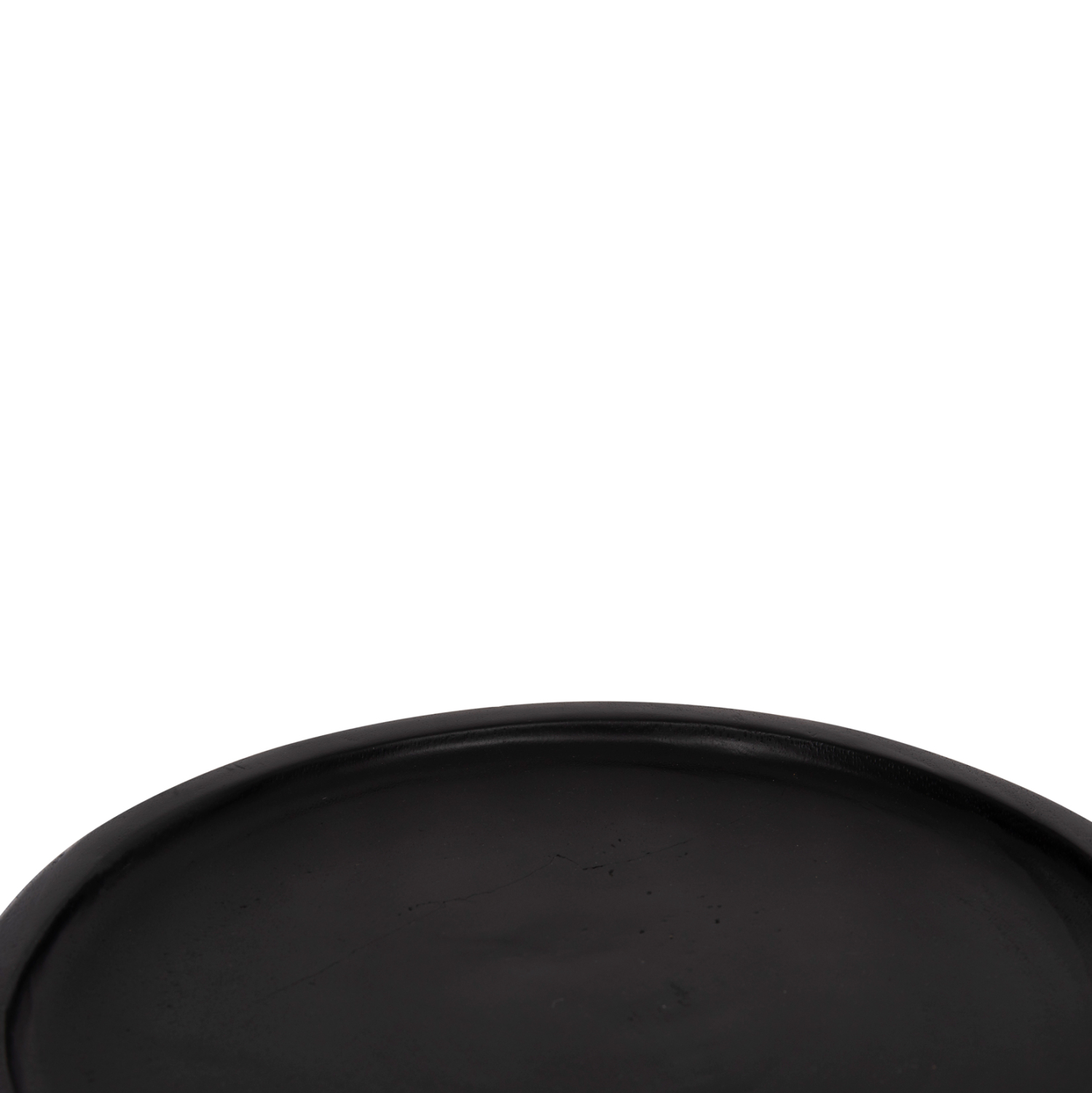 ΤΡΑΠΕΖΙ ΒΟΗΘΗΤΙΚΟ LOKI HM9899.12 ΜΑΣΙΦ ΞΥΛΟ SUAR ΣΕ ΜΑΥΡΟ Φ30x50Υεκ.