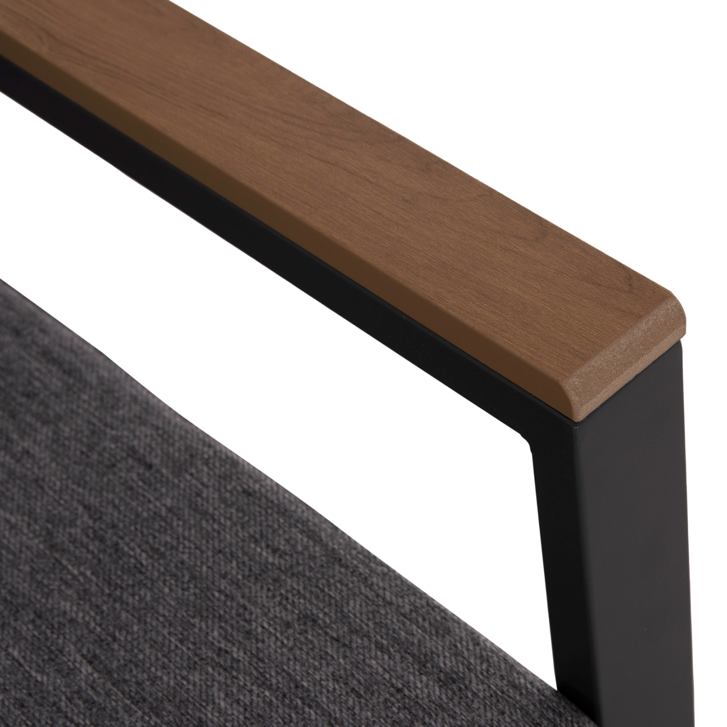 ΚΑΝΑΠΕΣ 2-ΘΕΣΙΟΣ SAFIN HM6279.03 ΑΛΟΥΜΙΝΙΟ & ΜΑΞΙΛΑΡΙΑ ΣΕ ΑΝΘΡΑΚΙ 140x70x77Υεκ