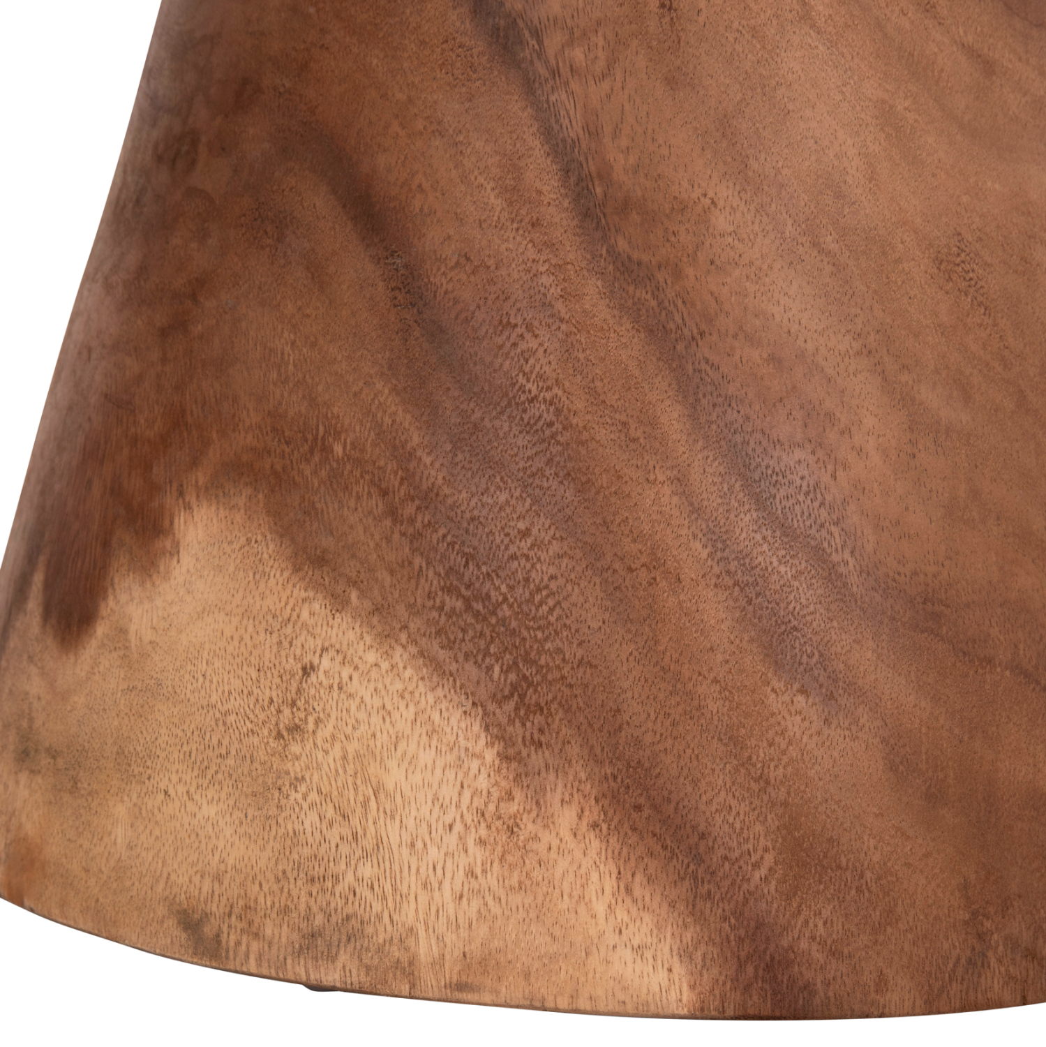 ΣΚΑΜΠΟ-ΤΡΑΠΕΖΑΚΙ ΣΤΡΟΓΓΥΛΟ CUPRE HM9793.11 ΜΑΣΙΦ ΞΥΛΟ SUAR-ΦΥΣΙΚΟ Φ40x45Υεκ.