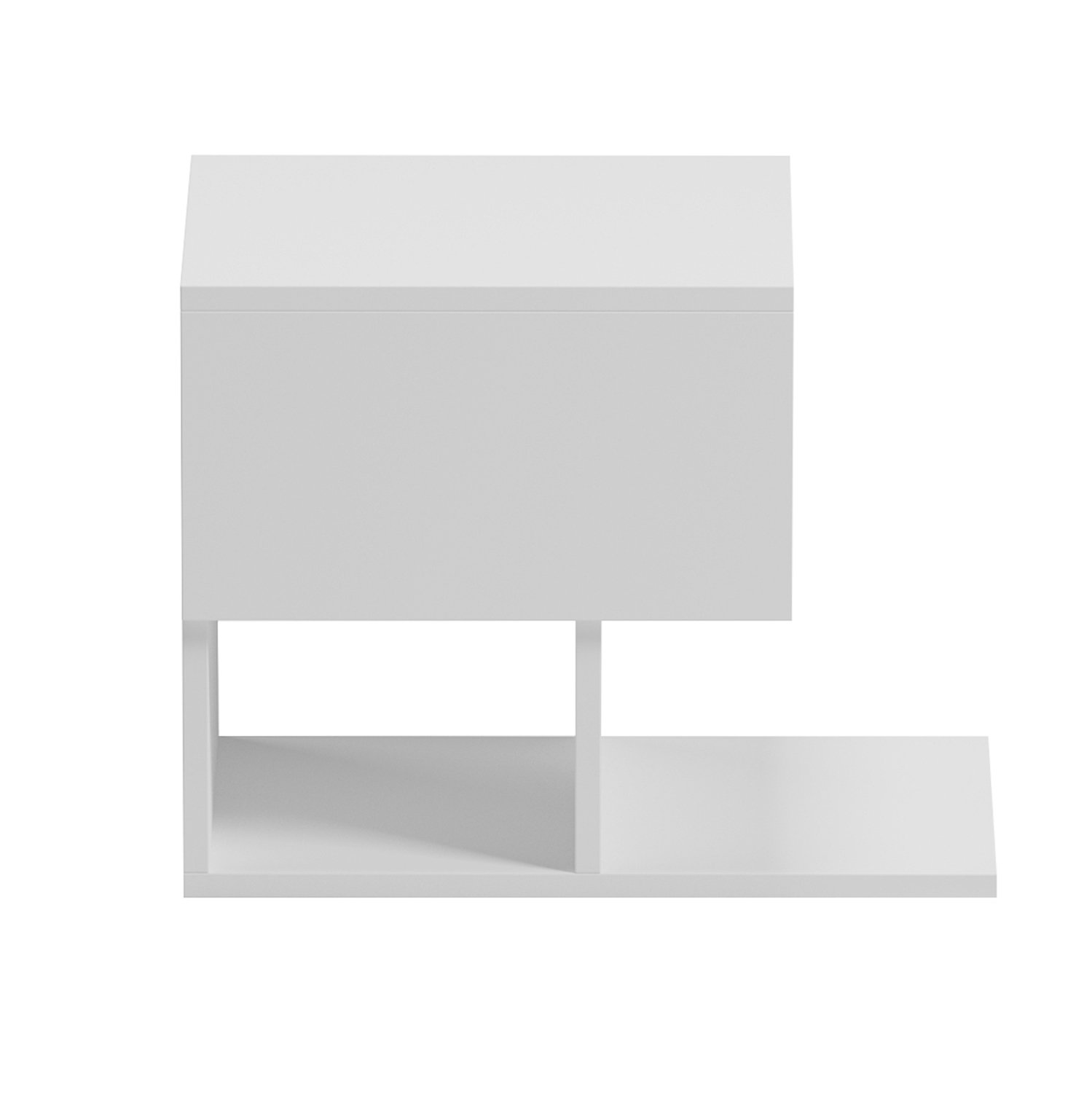 ΚΟΜΟΔΙΝΟ CASPIAN HM9071.11 ΜΕΛΑΜΙΝΗ ΣΕ ΛΕΥΚΟ 46,8x33x36,8Υεκ