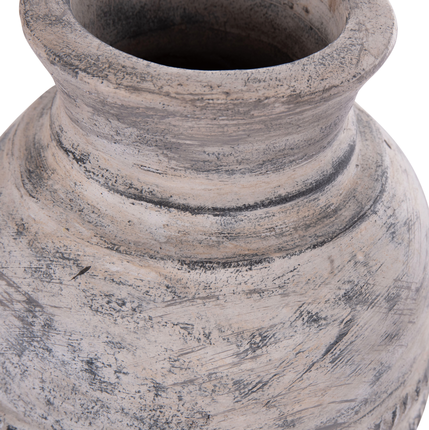 ΔΙΑΚΟΣΜΗΤΙΚΟ ΕΠΙΤΡΑΠΕΖΙΟ ΒΑΖΟ VERMO HM4393 ΤΕΡΑΚΟΤΑ ΣΕ ΑΝΟΙΧΤΟ ΓΚΡΙ Φ21x25Υεκ.