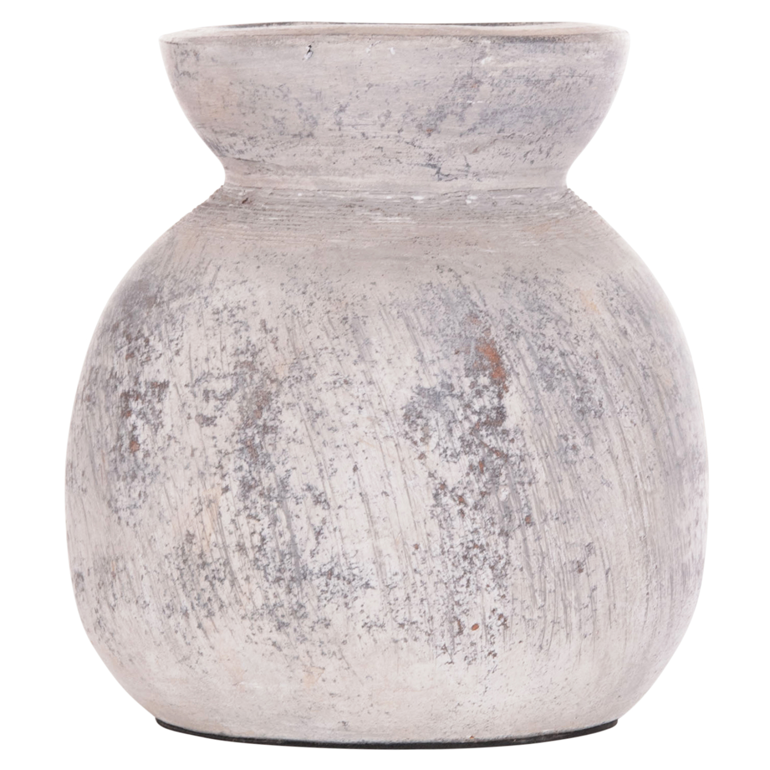 ΔΙΑΚΟΣΜΗΤΙΚΟ ΕΠΙΤΡΑΠΕΖΙΟ ΒΑΖΟ VERMO HM4396 ΤΕΡΑΚΟΤΑ ΣΕ ΑΝΟΙΧΤΟ ΓΚΡΙ Φ18x19Υεκ.