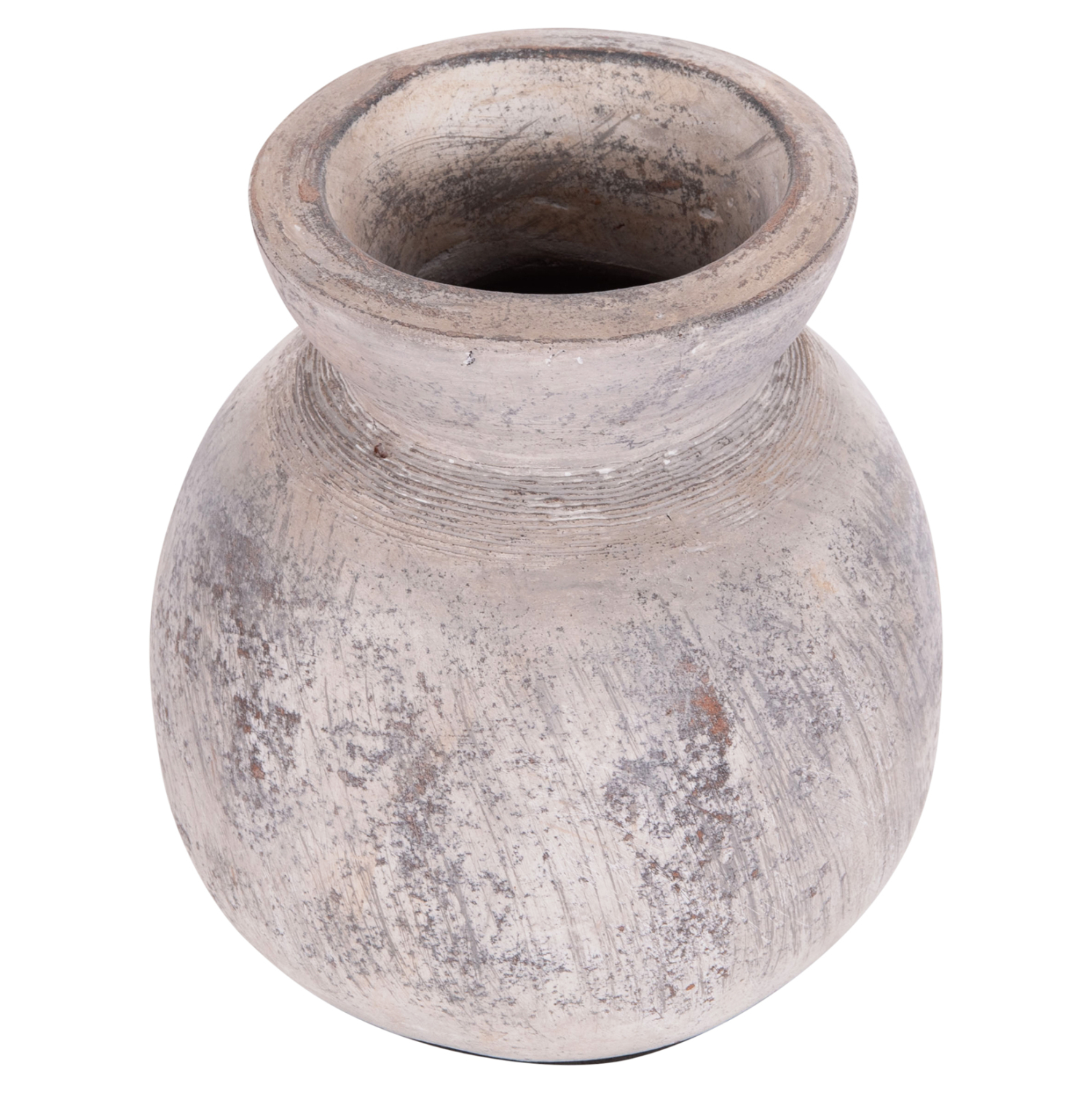 ΔΙΑΚΟΣΜΗΤΙΚΟ ΕΠΙΤΡΑΠΕΖΙΟ ΒΑΖΟ VERMO HM4396 ΤΕΡΑΚΟΤΑ ΣΕ ΑΝΟΙΧΤΟ ΓΚΡΙ Φ18x19Υεκ.