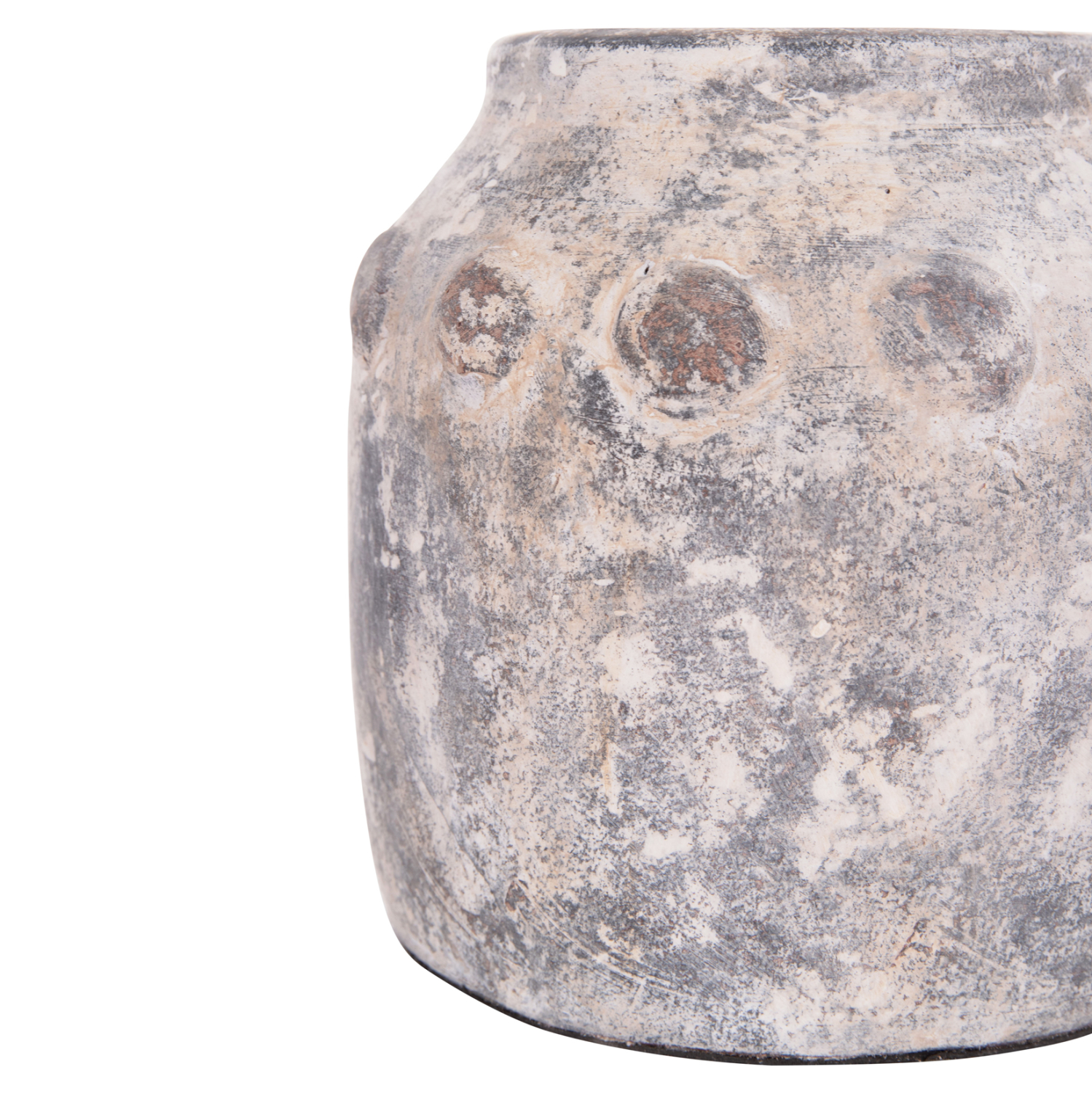 ΔΙΑΚΟΣΜΗΤΙΚΟ ΕΠΙΤΡΑΠΕΖΙΟ ΒΑΖΟ VERMO HM4392 ΤΕΡΑΚΟΤΑ ΣΕ ΓΚΡΙ Φ20x19Υεκ.