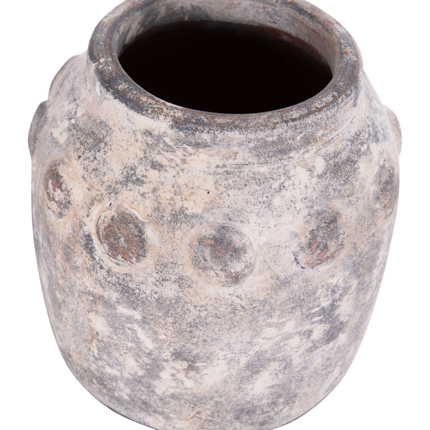 ΔΙΑΚΟΣΜΗΤΙΚΟ ΕΠΙΤΡΑΠΕΖΙΟ ΒΑΖΟ VERMO HM4392 ΤΕΡΑΚΟΤΑ ΣΕ ΓΚΡΙ Φ20x19Υεκ.