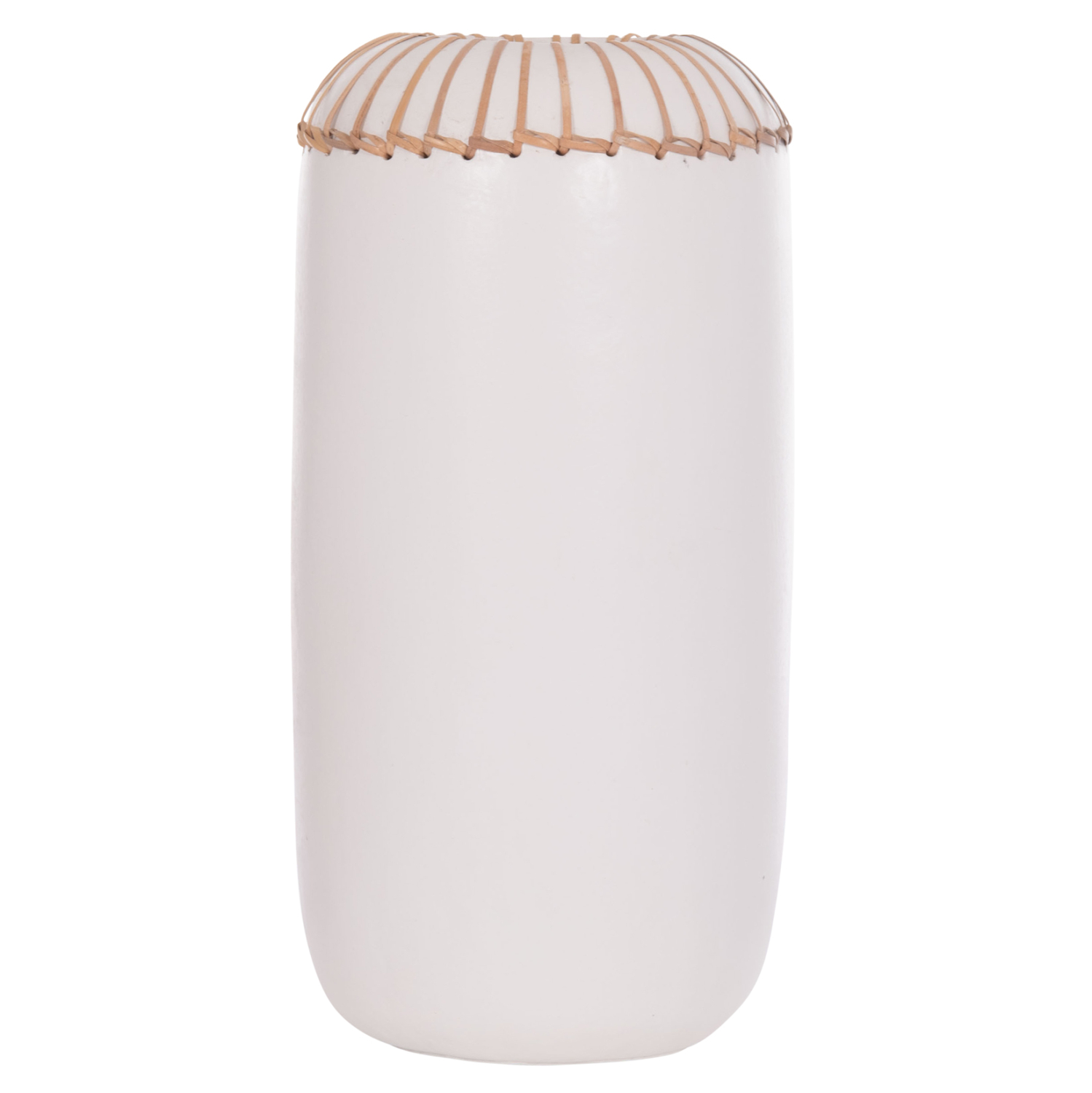 ΕΠΙΤΡΑΠΕΖΙΟ ΔΙΑΚΟΣΜΗΤΙΚΟ ΒΑΖΟ LENNOX HM4675.02S TΕΡΑΚΟΤΑ ΣΕ ΛΕΥΚΟ--Φ18x33Υεκ.