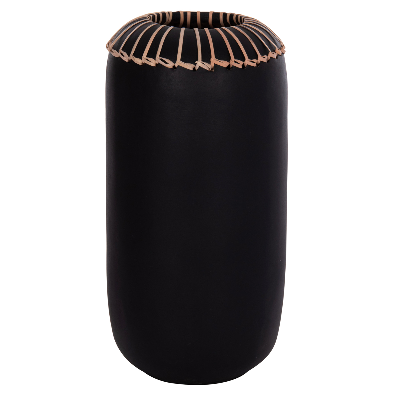 ΕΠΙΤΡΑΠΕΖΙΟ ΔΙΑΚΟΣΜΗΤΙΚΟ ΒΑΖΟ LENNOX HM4675.01S TΕΡΑΚΟΤΑ ΣΕ ΜΑΥΡΟ--Φ18x33Υεκ.