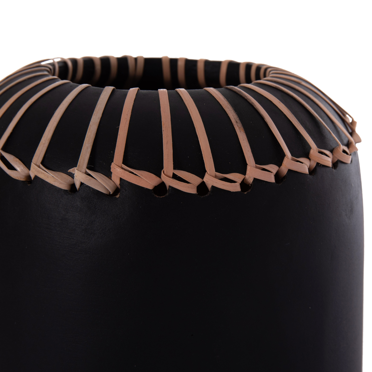 ΕΠΙΤΡΑΠΕΖΙΟ ΔΙΑΚΟΣΜΗΤΙΚΟ ΒΑΖΟ LENNOX HM4675.01S TΕΡΑΚΟΤΑ ΣΕ ΜΑΥΡΟ--Φ18x33Υεκ.