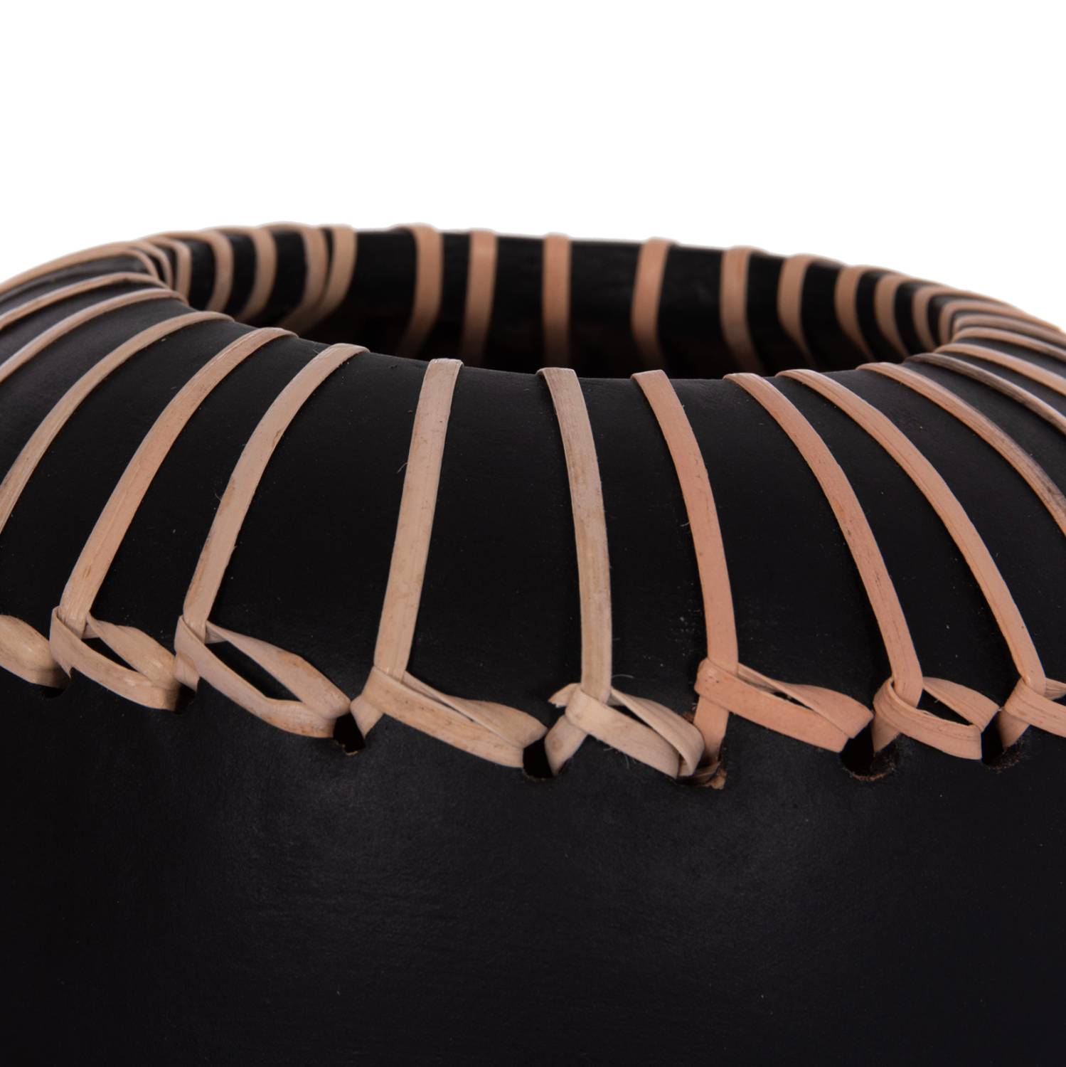 ΕΠΙΤΡΑΠΕΖΙΟ ΔΙΑΚΟΣΜΗΤΙΚΟ ΒΑΖΟ LENNOX HM4675.01S TΕΡΑΚΟΤΑ ΣΕ ΜΑΥΡΟ--Φ18x33Υεκ.