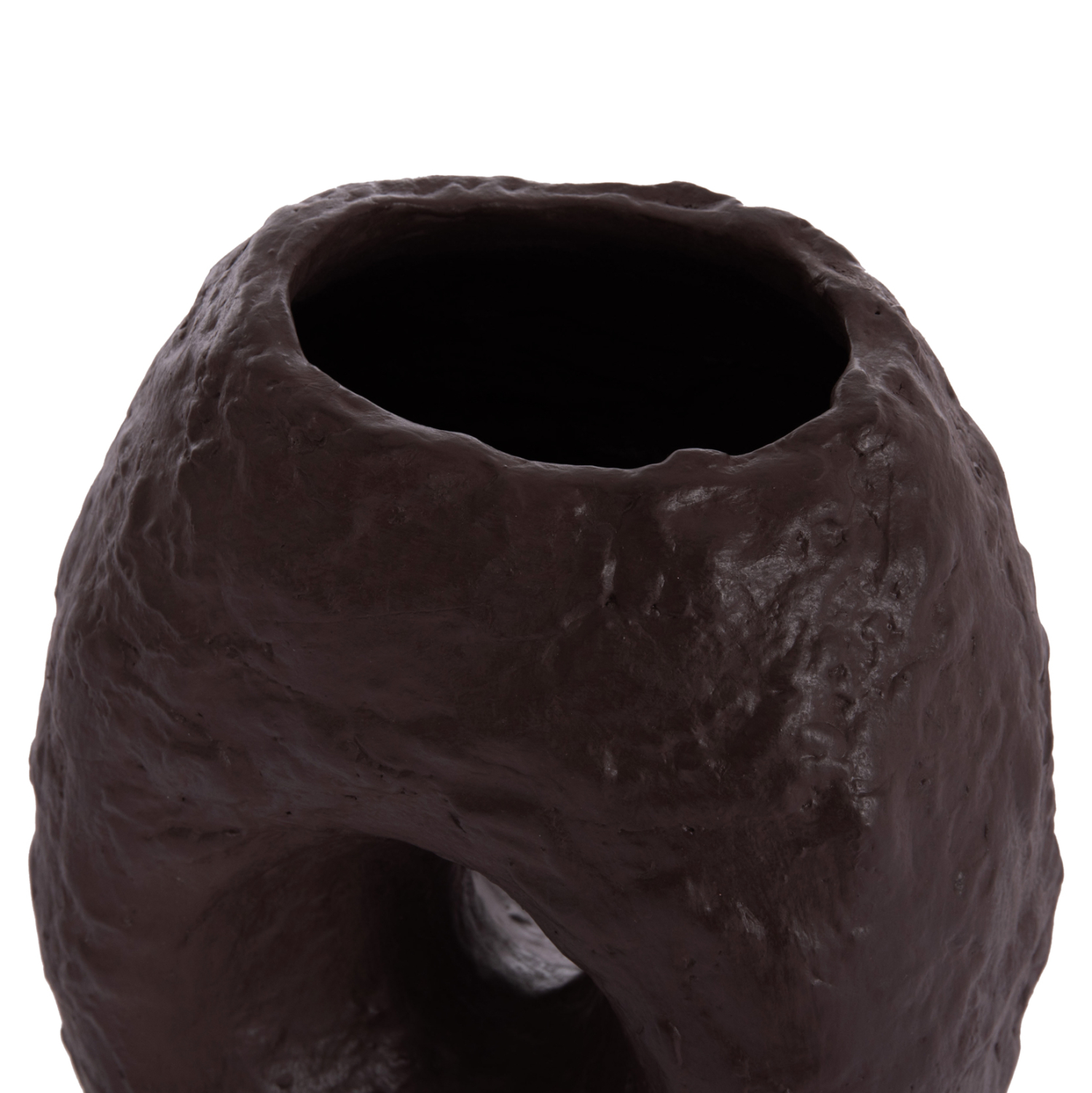 ΕΠΙΤΡΑΠΕΖΙΟ ΔΙΑΚΟΣΜΗΤΙΚΟ ΒΑΖΟ NAMENTIS HM4673.07L ΣΟΚΟΛΑΤΙ ΤΕΡΑΚΟΤΑ--26.5x16x36.5Υεκ