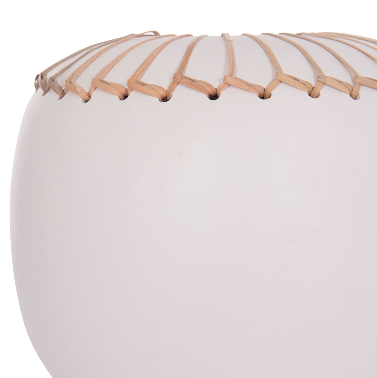 ΕΠΙΤΡΑΠΕΖΙΟ ΔΙΑΚΟΣΜΗΤΙΚΟ ΒΑΖΟ LENNOX HM4675.02L TΕΡΑΚΟΤΑ ΣΕ ΛΕΥΚΟ--Φ22x20Υεκ.