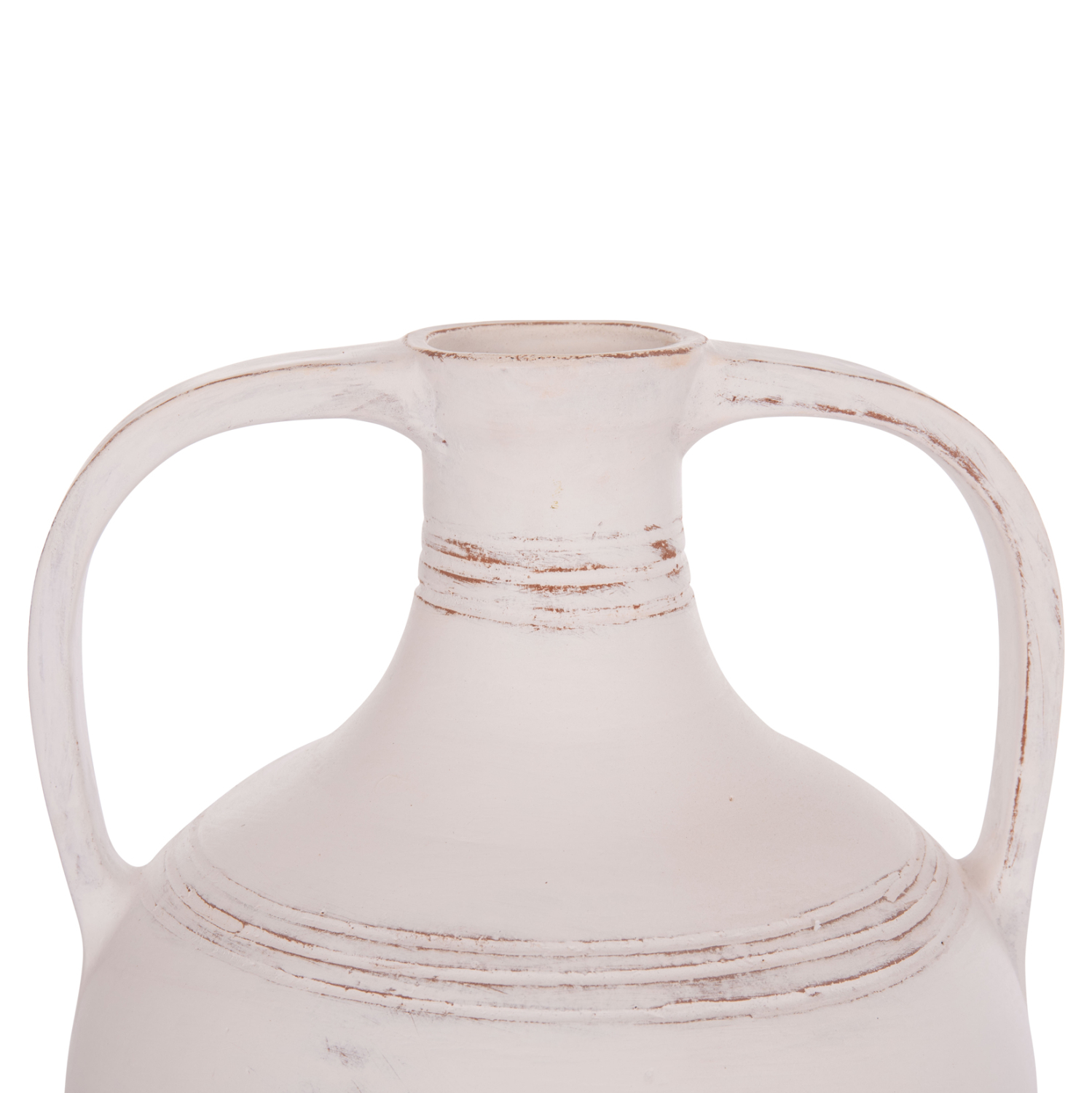 ΔΙΑΚΟΣΜΗΤΙΚΟΣ ΑΜΦΟΡΕΑΣ FEAX HM4676.02S ΛΕΥΚΗ ΤΕΡΑΚΟΤΑ--35x35x48Υεκ.