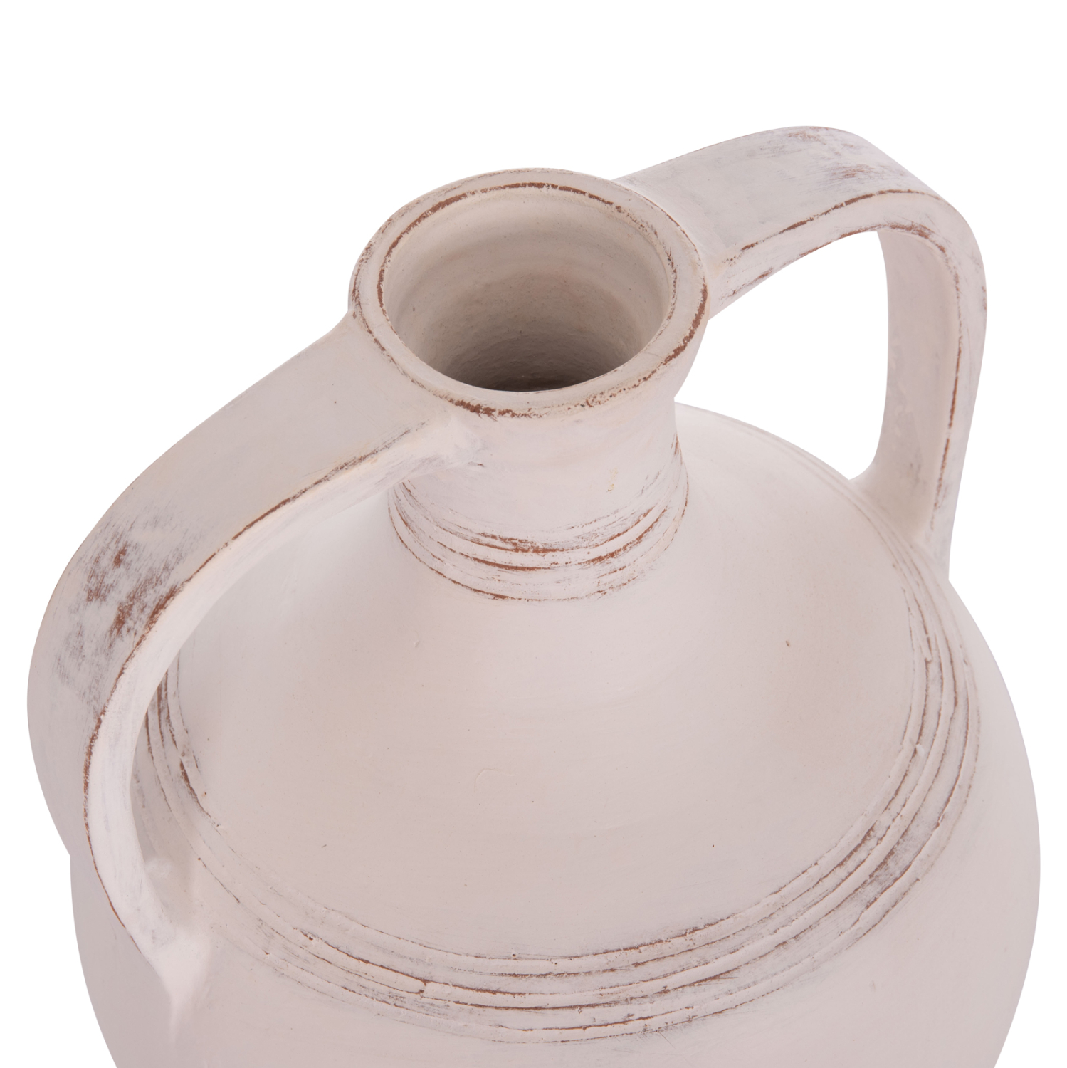 ΔΙΑΚΟΣΜΗΤΙΚΟΣ ΑΜΦΟΡΕΑΣ FEAX HM4676.02S ΛΕΥΚΗ ΤΕΡΑΚΟΤΑ--35x35x48Υεκ.