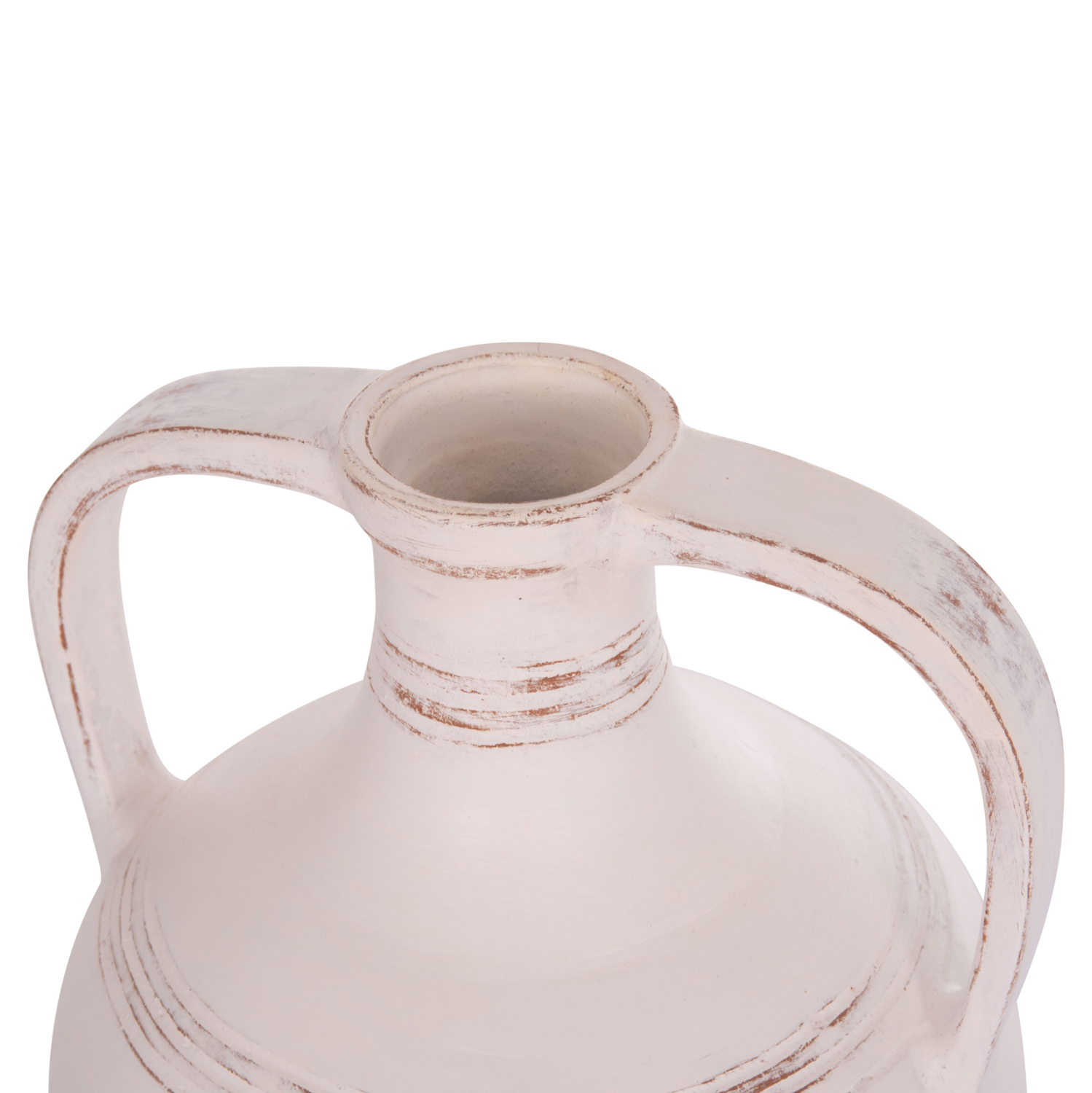 ΔΙΑΚΟΣΜΗΤΙΚΟΣ ΑΜΦΟΡΕΑΣ FEAX HM4676.02S ΛΕΥΚΗ ΤΕΡΑΚΟΤΑ--35x35x48Υεκ.