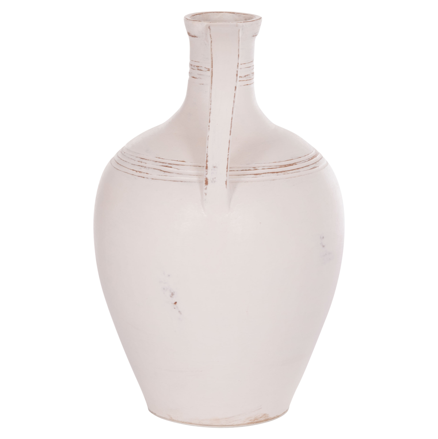 ΔΙΑΚΟΣΜΗΤΙΚΟΣ ΑΜΦΟΡΕΑΣ FEAX HM4676.02L ΛΕΥΚΗ ΤΕΡΑΚΟΤΑ--35x35x58Υεκ.