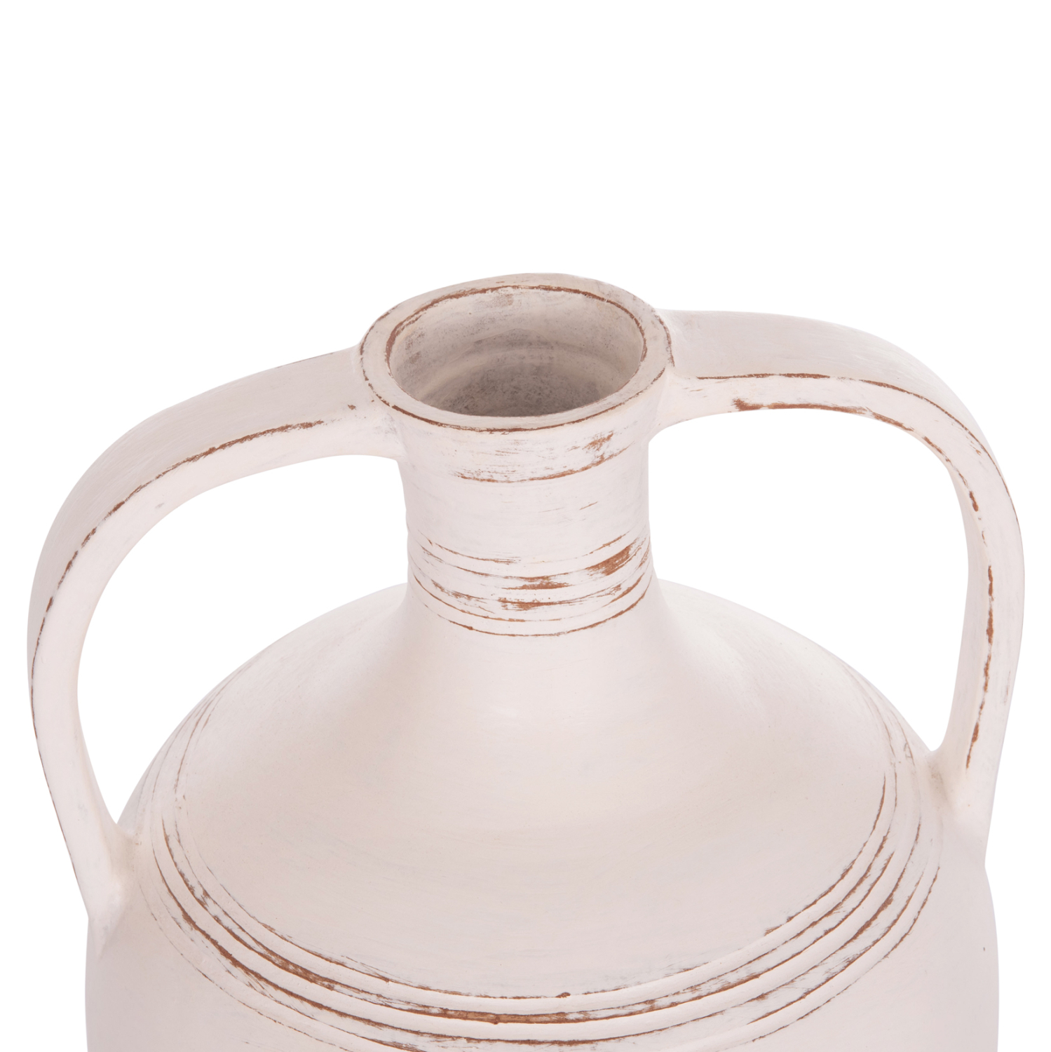 ΔΙΑΚΟΣΜΗΤΙΚΟΣ ΑΜΦΟΡΕΑΣ FEAX HM4676.02L ΛΕΥΚΗ ΤΕΡΑΚΟΤΑ--35x35x58Υεκ.