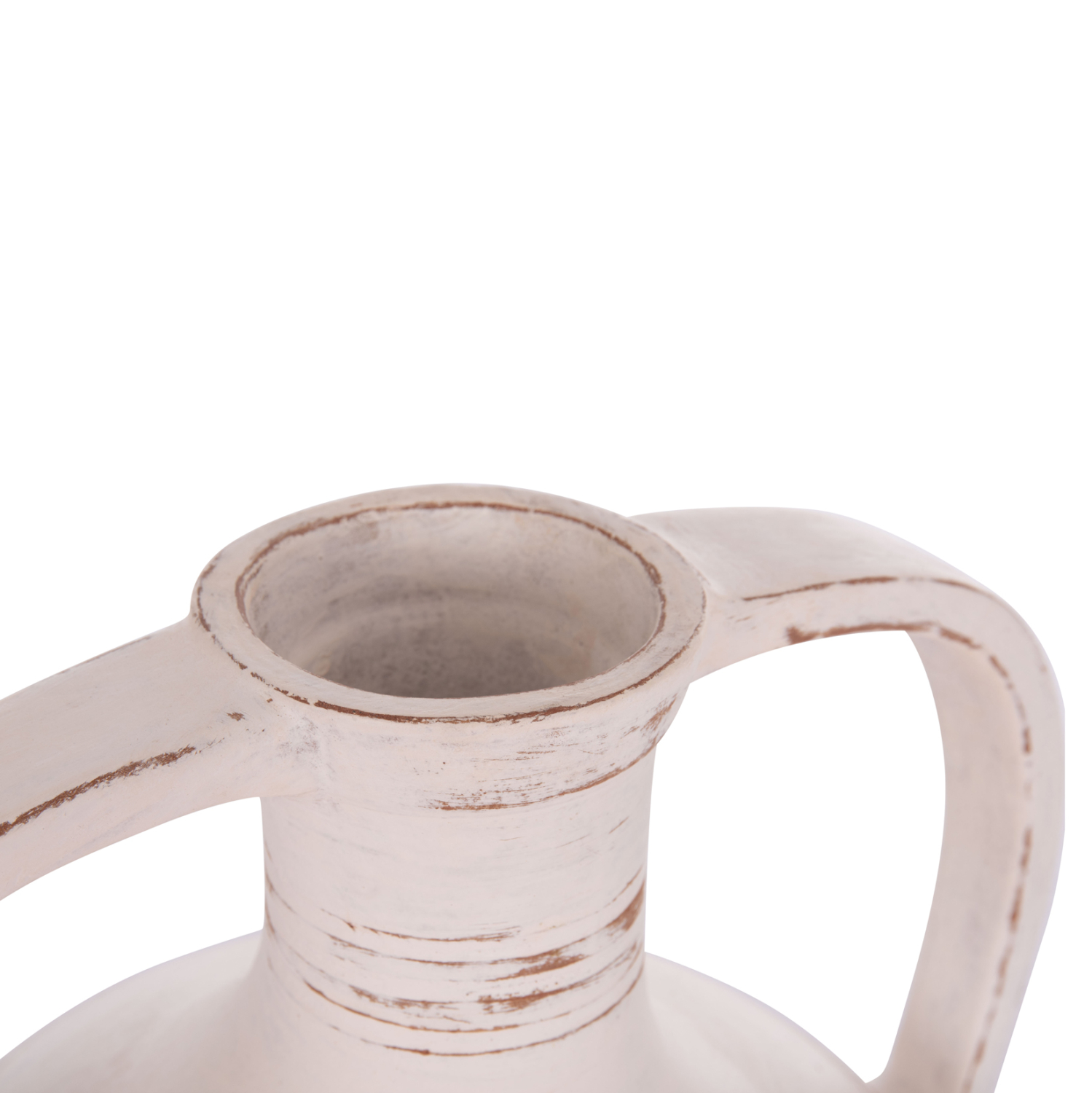 ΔΙΑΚΟΣΜΗΤΙΚΟΣ ΑΜΦΟΡΕΑΣ FEAX HM4676.02L ΛΕΥΚΗ ΤΕΡΑΚΟΤΑ--35x35x58Υεκ.