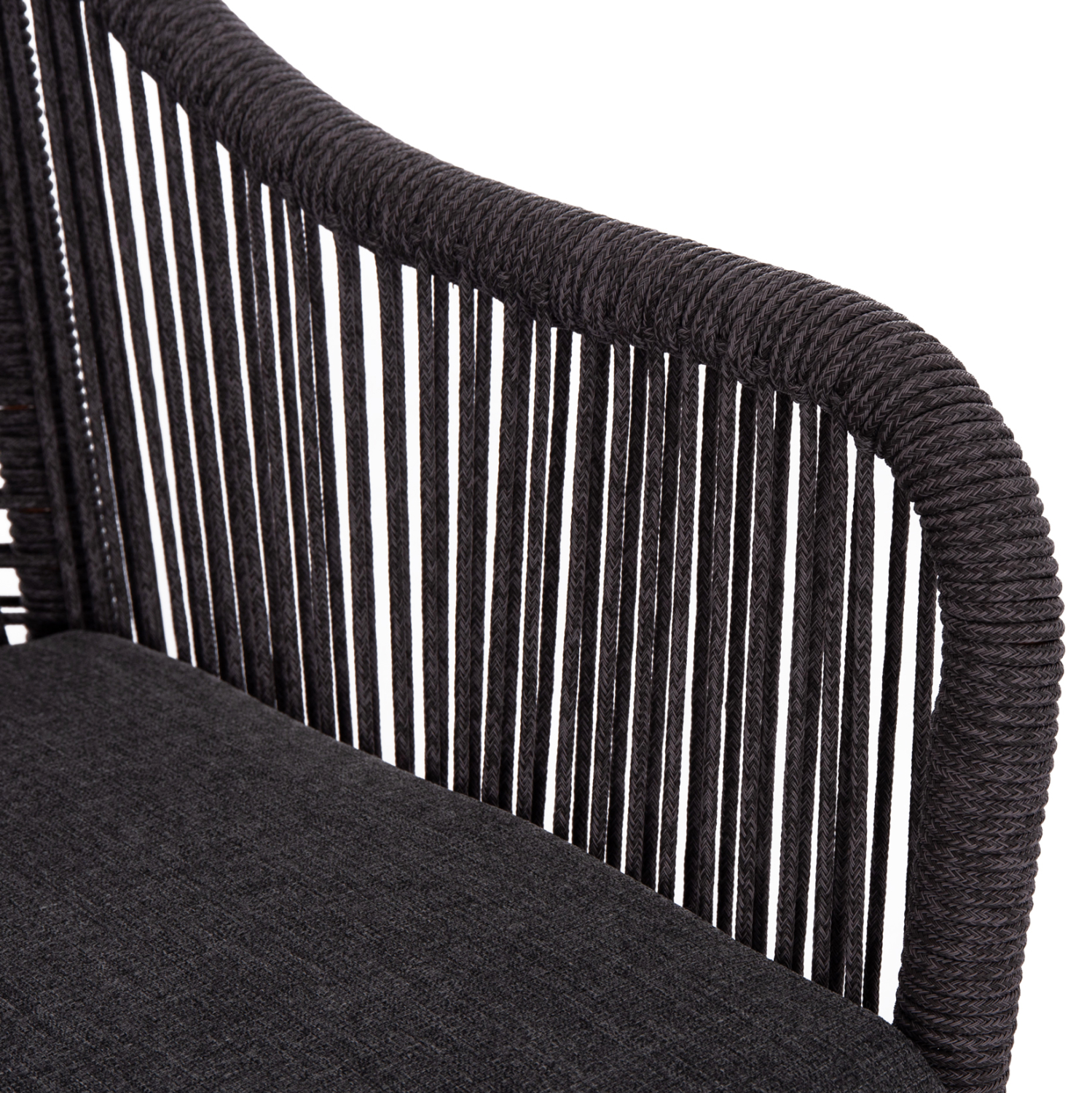 ΚΑΝΑΠΕΣ 2ΘΕΣΙΟΣ MYRTIA HM5550.11 AΛΟΥΜΙΝΙΟ ΚΑΦΕ--ΑΝΘΡΑΚΙ P.E. ΣΧΟΙΝΙ 123x61x90Υεκ