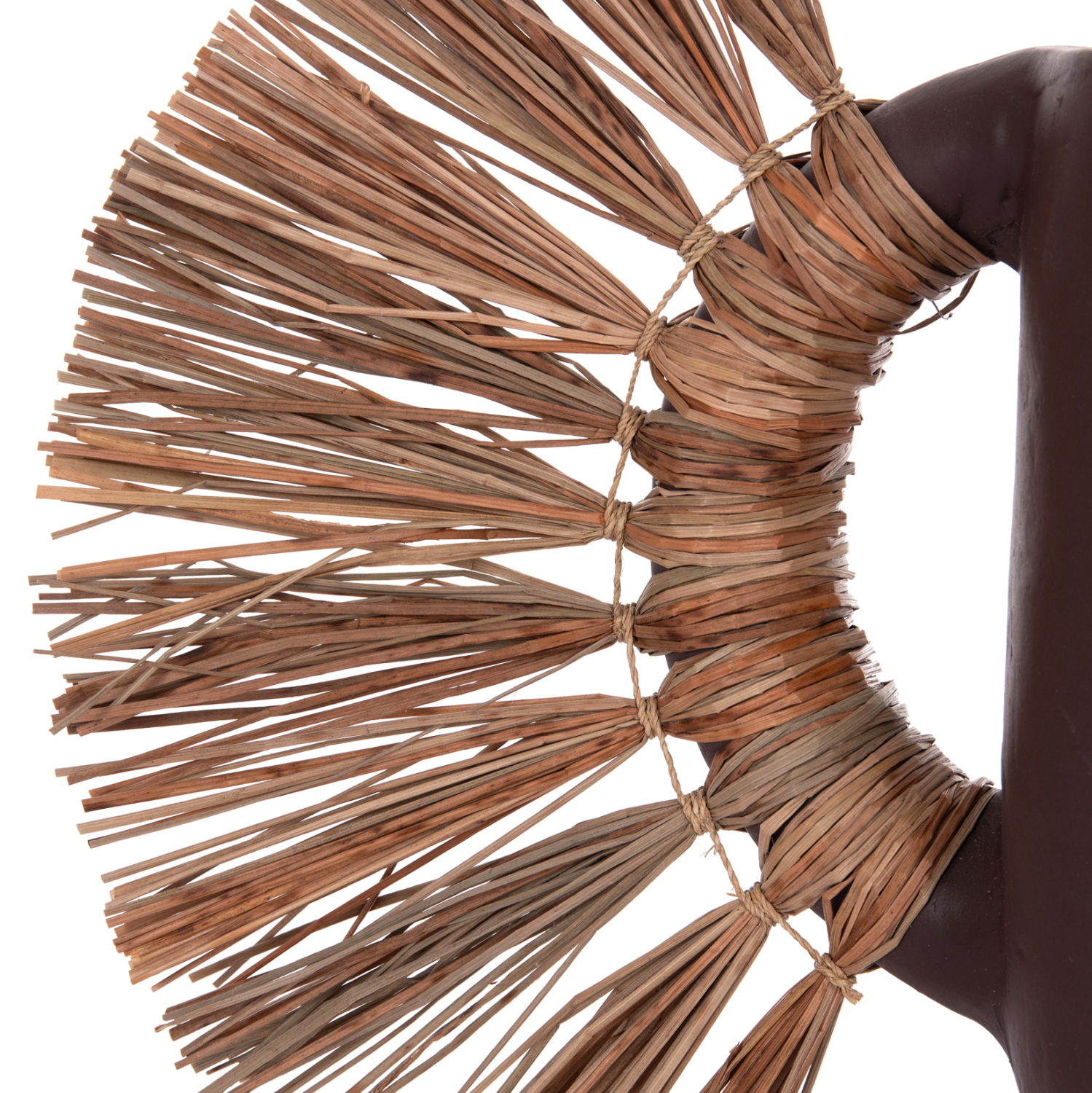 ΕΠΙΤΡΑΠΕΖΙΟ ΔΙΑΚΟΣΜΗΤΙΚΟ ΒΑΖΟ ALICA HM4668.07S ΣΟΚΟΛΑΤΙ ΤΕΡΑΚΟΤΑ & GRASS--55x19x34Υεκ