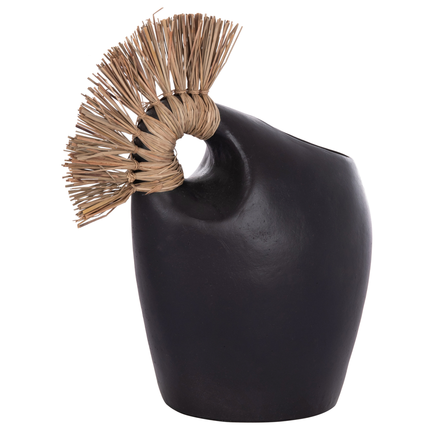 ΕΠΙΤΡΑΠΕΖΙΟ ΔΙΑΚΟΣΜΗΤΙΚΟ ALICA2 HM4671.01 ΜΑΥΡΗ ΤΕΡΑΚΟΤΑ & GRASS--44x18x50Υεκ.