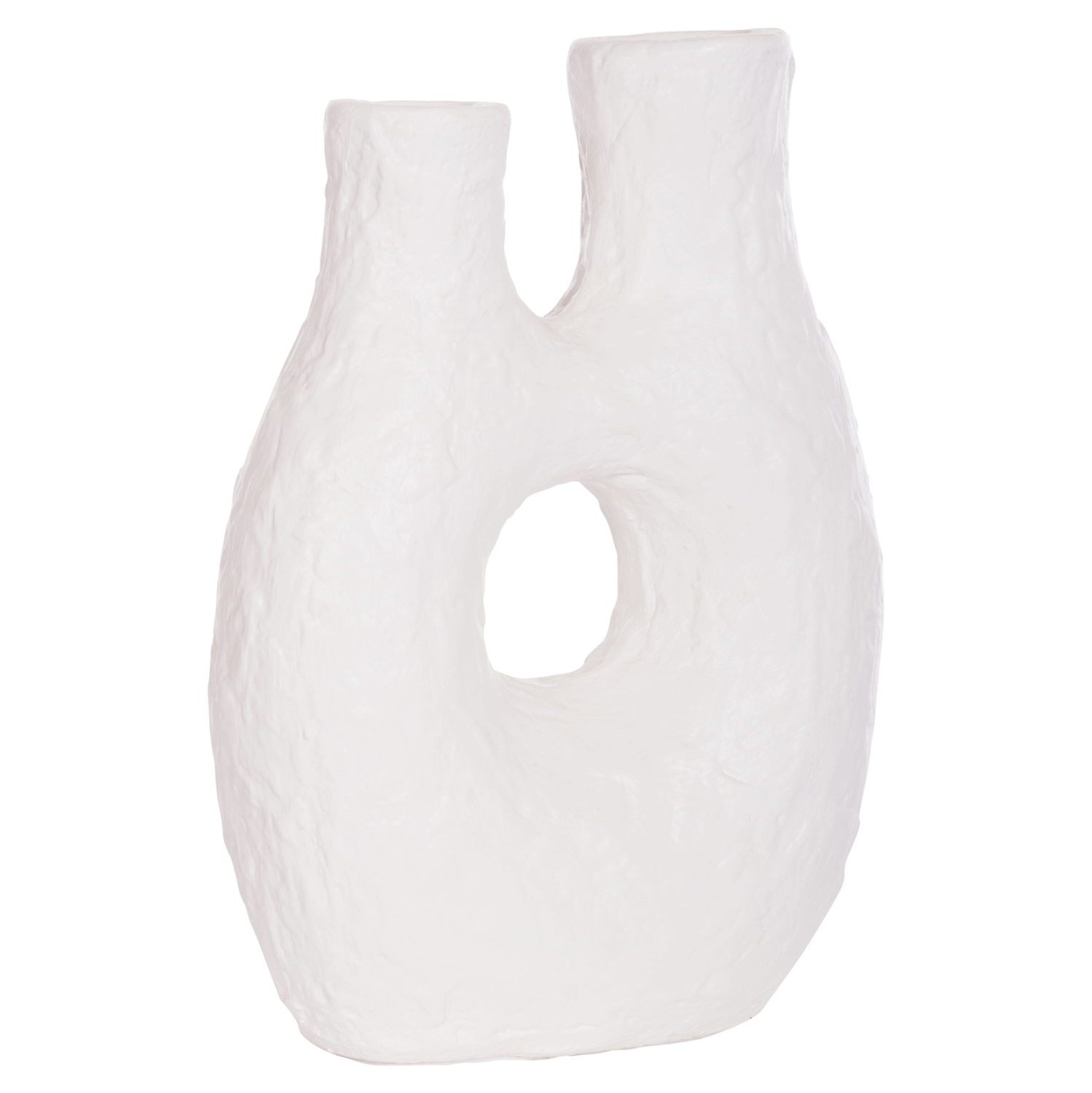 ΕΠΙΤΡΑΠΕΖΙΟ ΔΙΑΚΟΣΜΗΤΙΚΟ ΒΑΖΟ NAMENTIS HM4665.02L ΛΕΥΚΗ ΤΕΡΑΚΟΤΑ--27x13.5x37Υεκ