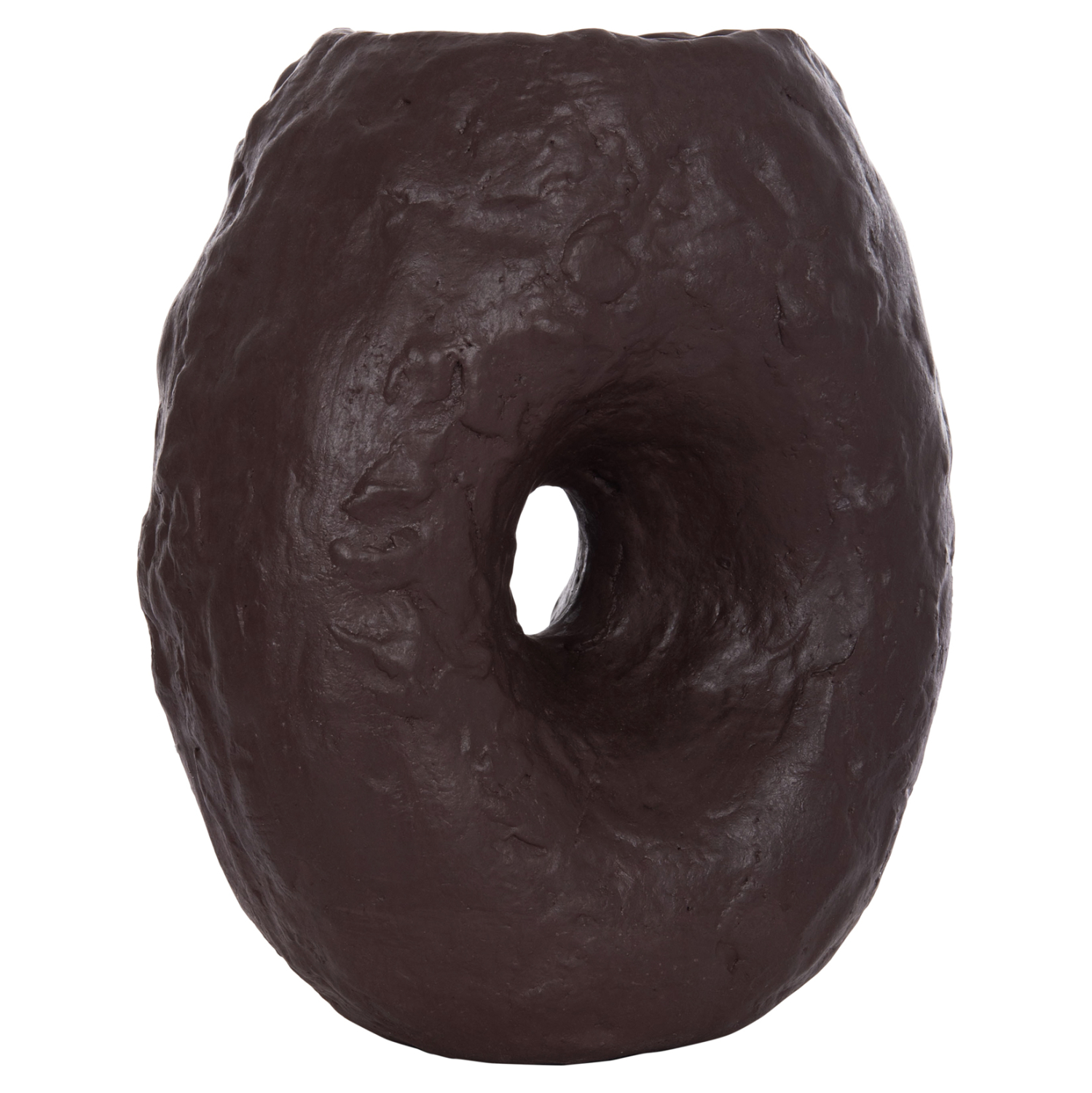 ΕΠΙΤΡΑΠΕΖΙΟ ΔΙΑΚΟΣΜΗΤΙΚΟ ΒΑΖΟ NAMENTIS HM4673.07S ΣΟΚΟΛΑΤΙ ΤΕΡΑΚΟΤΑ--22x13x28Υεκ