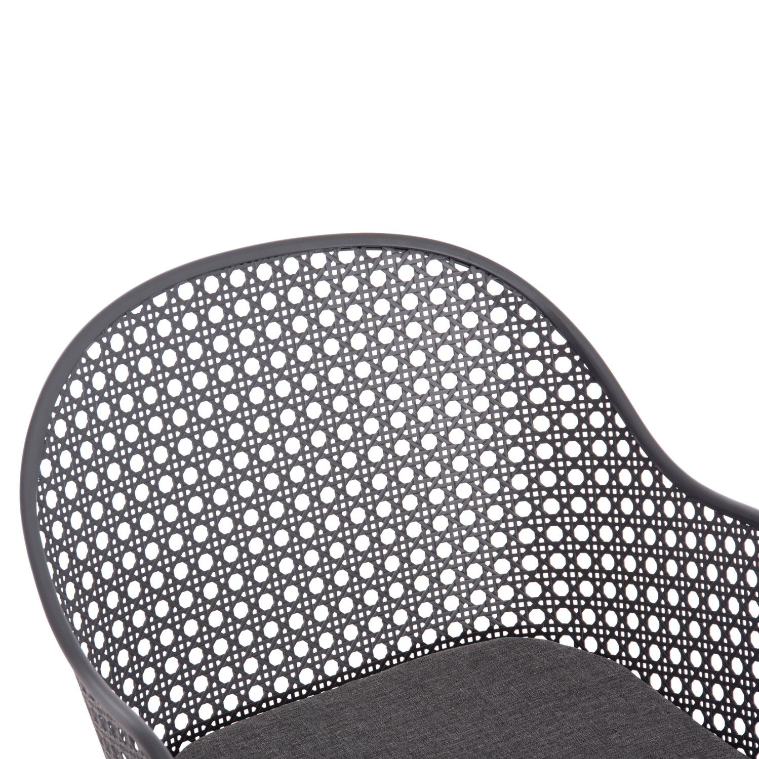 ΣΕΤ ΤΡΑΠΕΖΑΡΙΑΣ ΕΞ.ΧΩΡΟΥ 7ΤΜΧ KRUM HM21154 ΣΚΟΥΡΟ ΓΚΡΙ ΑΛΟΥΜΙΝΙΟ