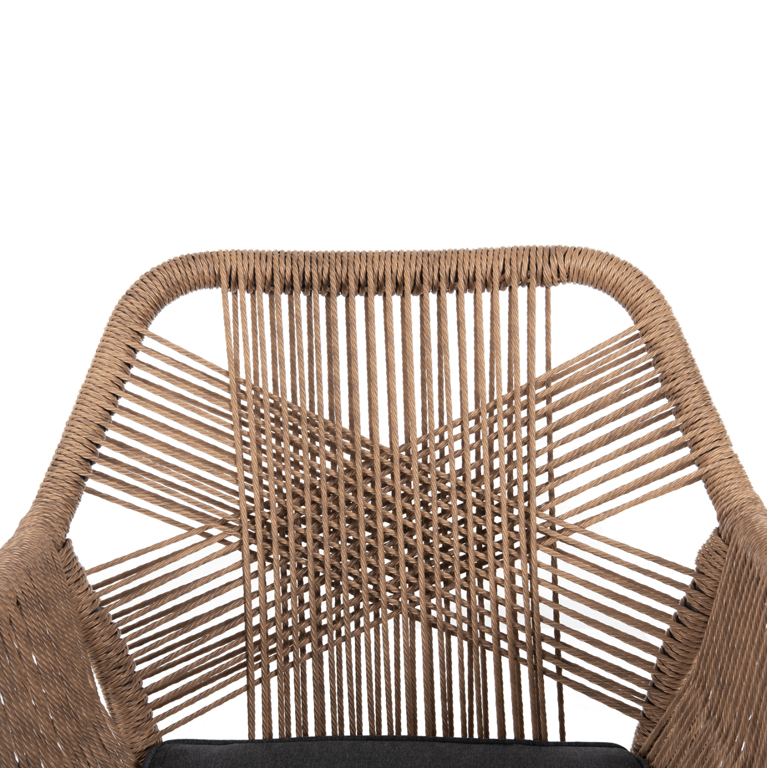 ΣΕΤ ΤΡΑΠΕΖΑΡΙΑΣ ΕΞ.ΧΩΡΟΥ 7ΤΜΧ KRUM HM21151 ΣΚΟΥΡΟ ΓΚΡΙ ΑΛΟΥΜΙΝΙΟ-P.E.RATTAN